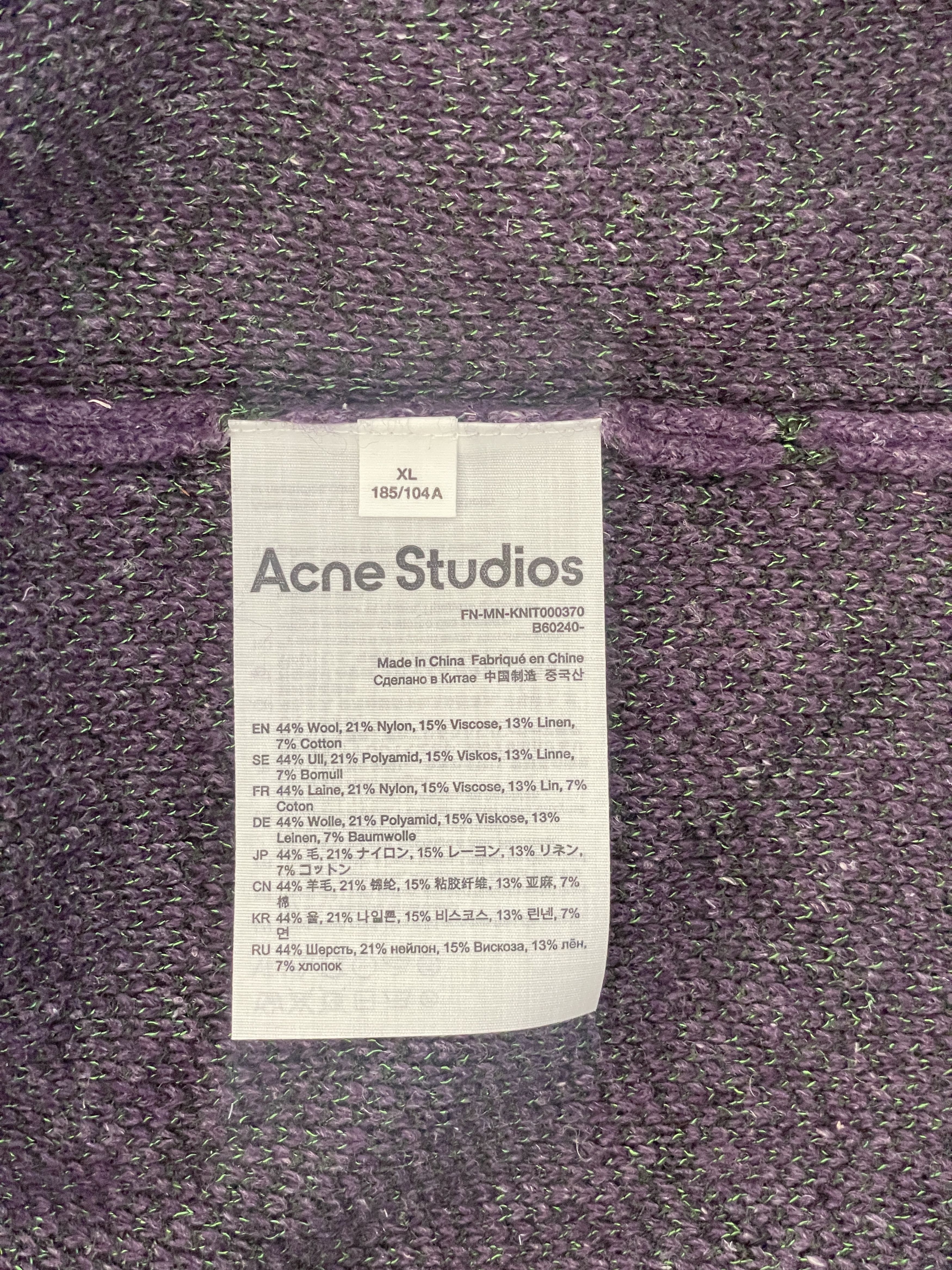 Acne Studios Acne Studios Jacquard Sweater Size US XL / EU 56 / 4 - 7 Thumbnail