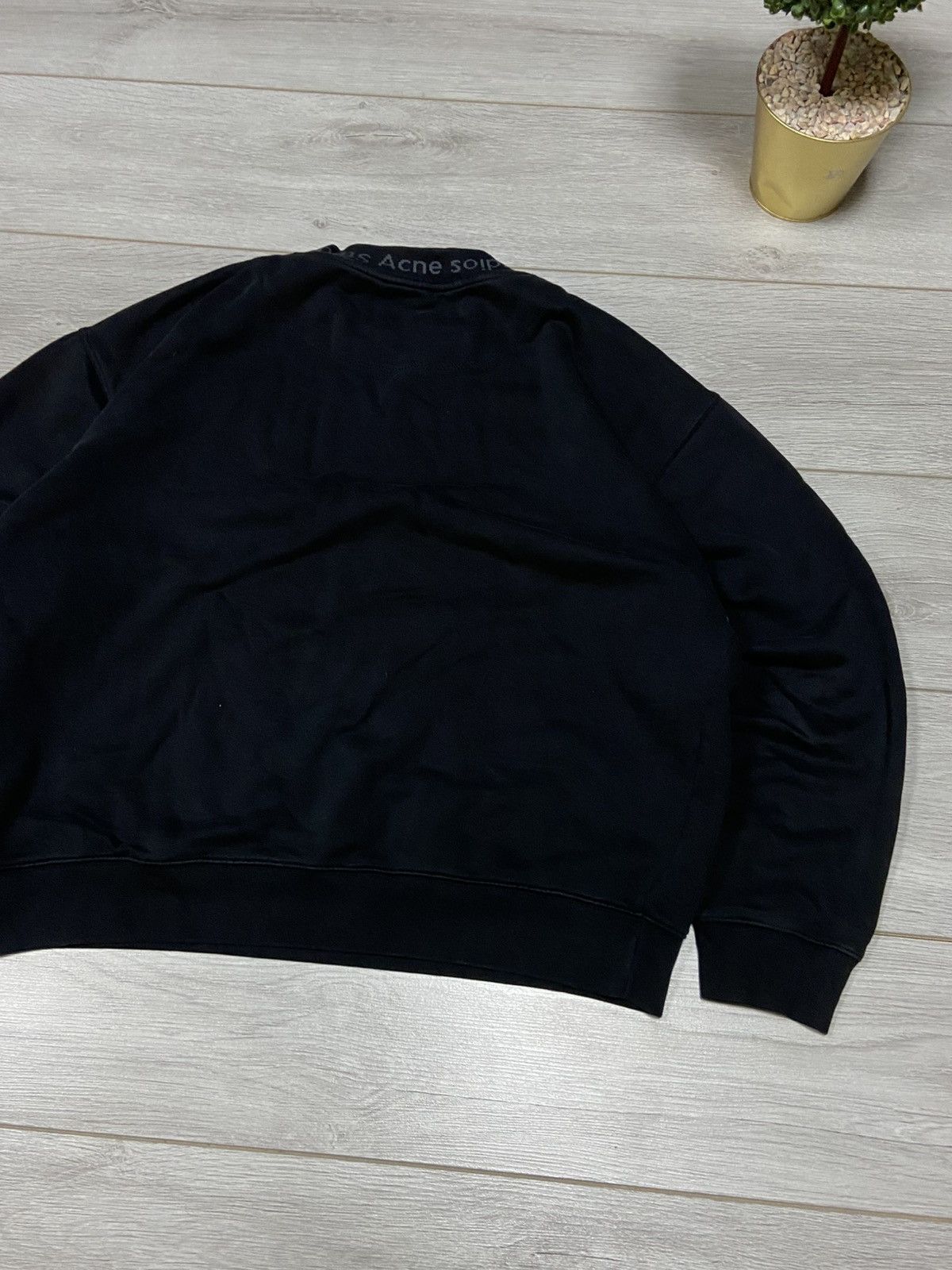 Acne Studios Acne Studios Flogho Crewneck Oversize Boxy Fit Designer Size US L / EU 52-54 / 3 - 13 Thumbnail