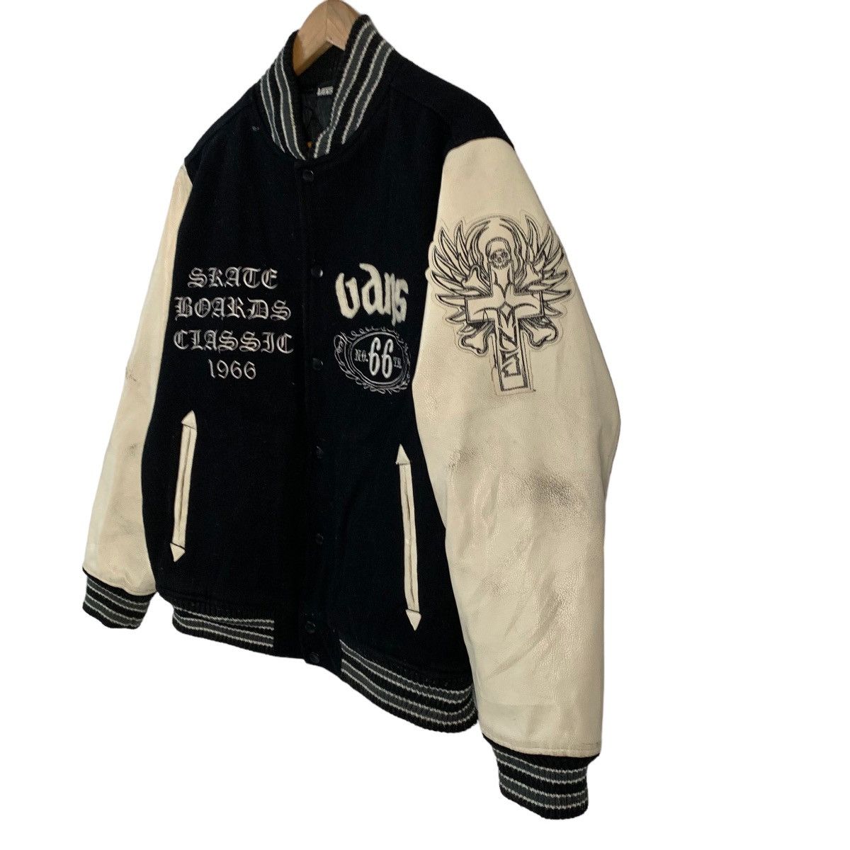 Vans Vans Punk Skull Varsity Jacket Size US L / EU 52-54 / 3 - 15 Thumbnail