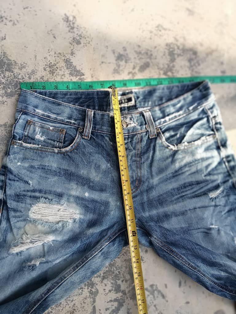 Hysteric Glamour × Japanese Brand Dpsr distressed bleach jeans size 32 Size US 32 / EU 48 - 9 Thumbnail