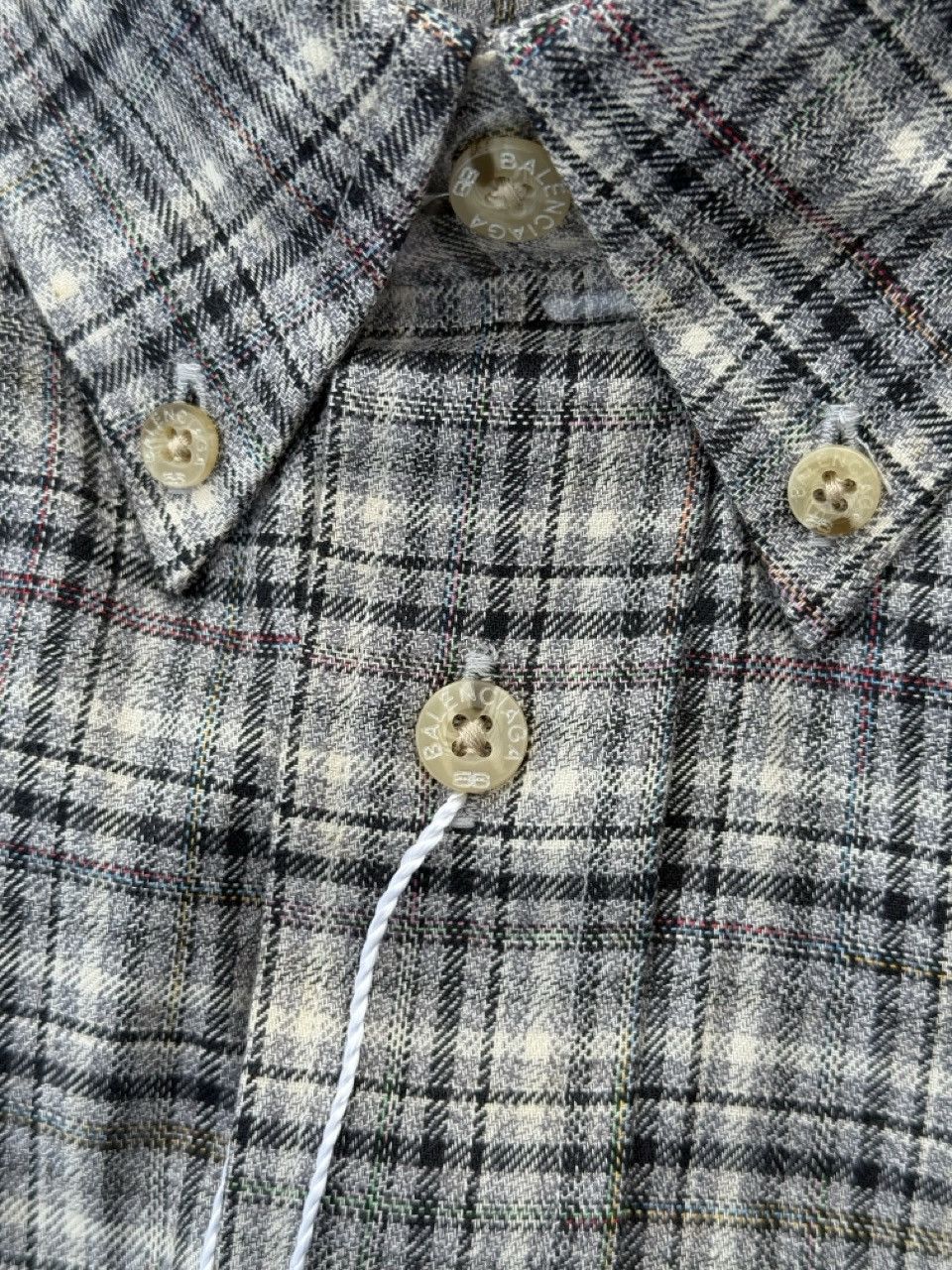 Balenciaga Balenciaga - Vintage Flannel Shirt Size US XXL / EU 58 / 5 - 4 Thumbnail