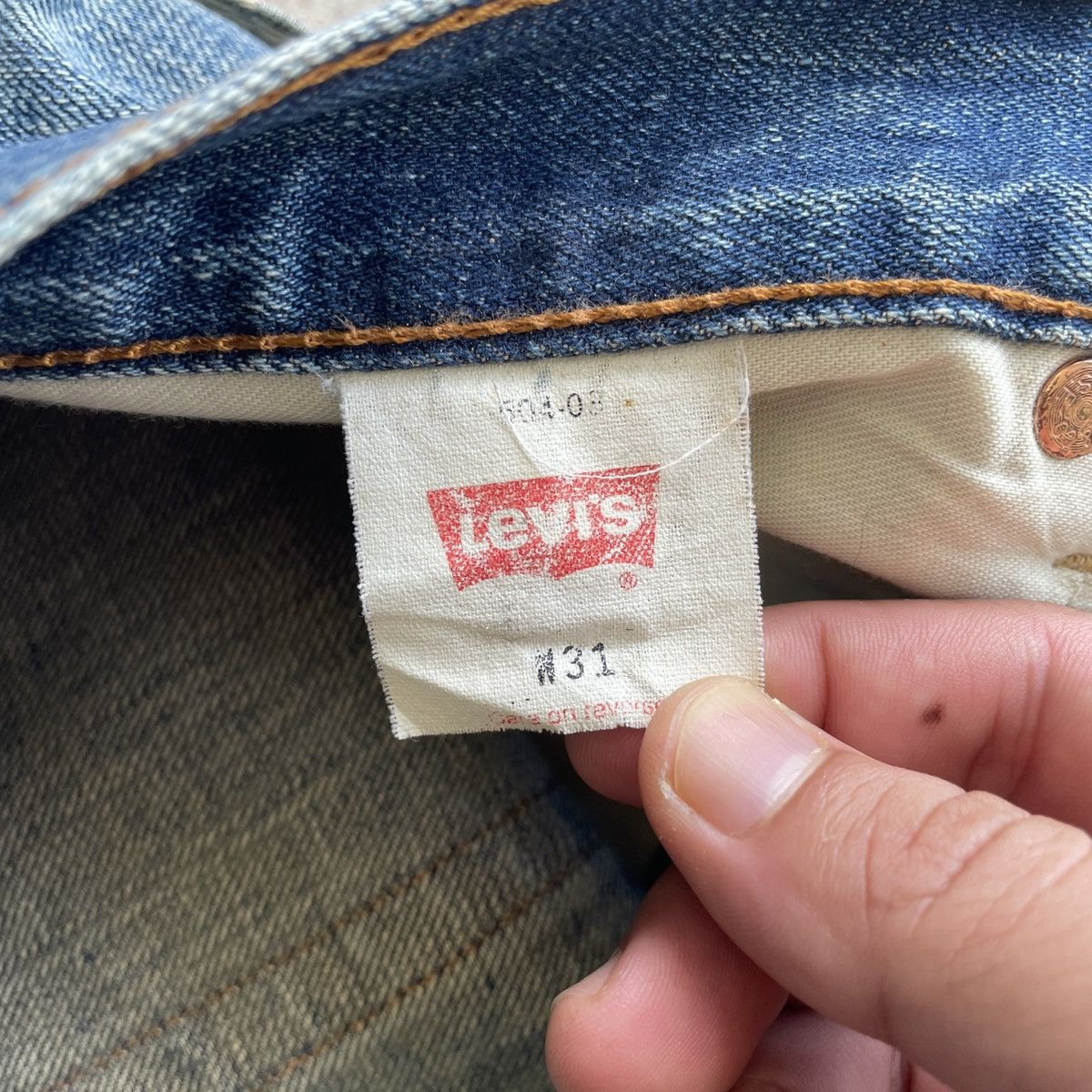 Levi's Vintage Levi’s 504 Faded BAGGY Jeans Denim Pants W31 Size US 31 - 8 Thumbnail