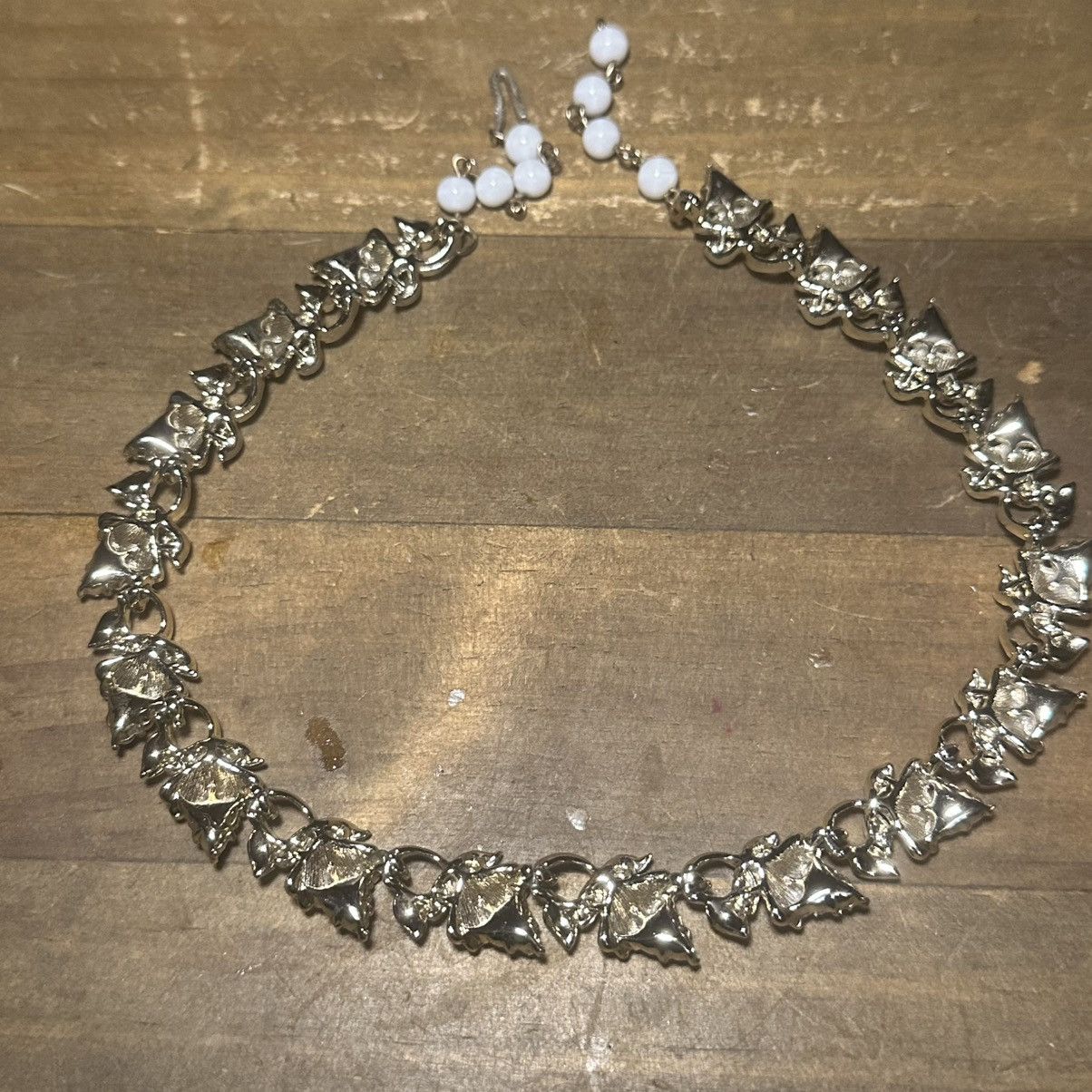 Vintage Vintage gold tone grape cluster link collar necklace Size ONE SIZE - 5 Thumbnail