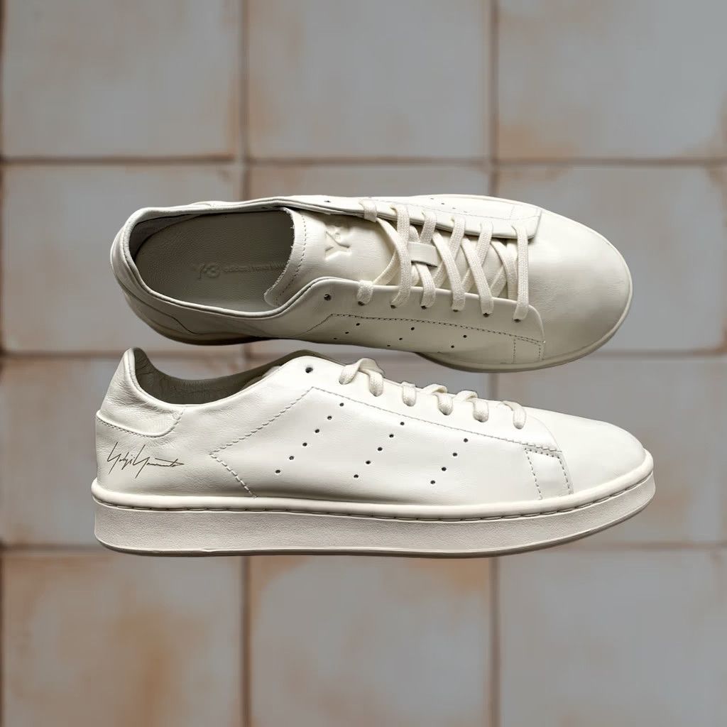 Adidas ADIDAS Y-3 STAN SMITH White Leather Sneaker Mens US 5.5 UK 5 EU 38 2024 Vintage No Size US 5 / EU 37 - 1 Thumbnail