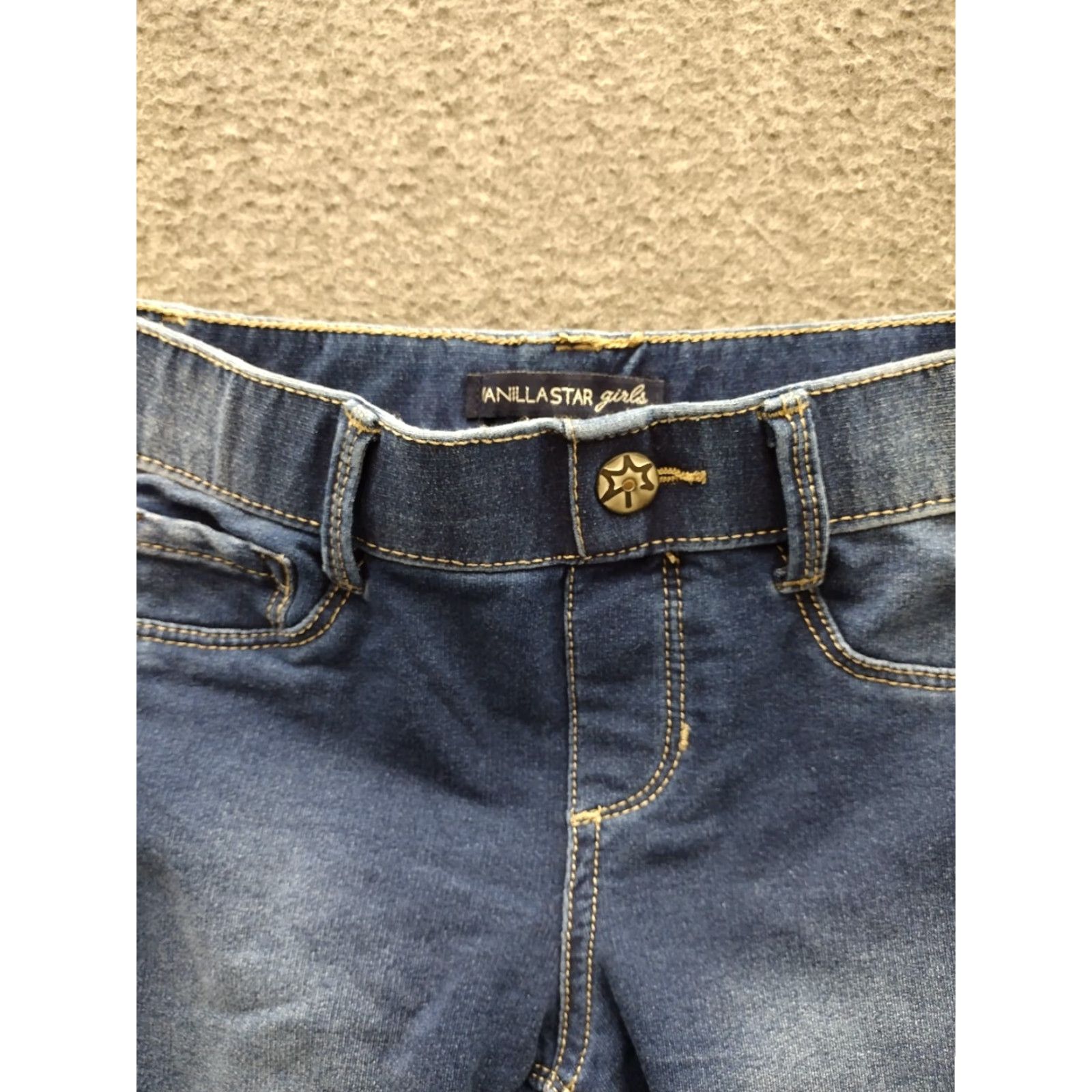 Vintage VINTAGE Vanilla Star Women's Jeans 8 Blue Denim High Rise Skinny Tailored 5-Pocket City Womens Size 30" / US 8 / IT 44 - 3 Thumbnail