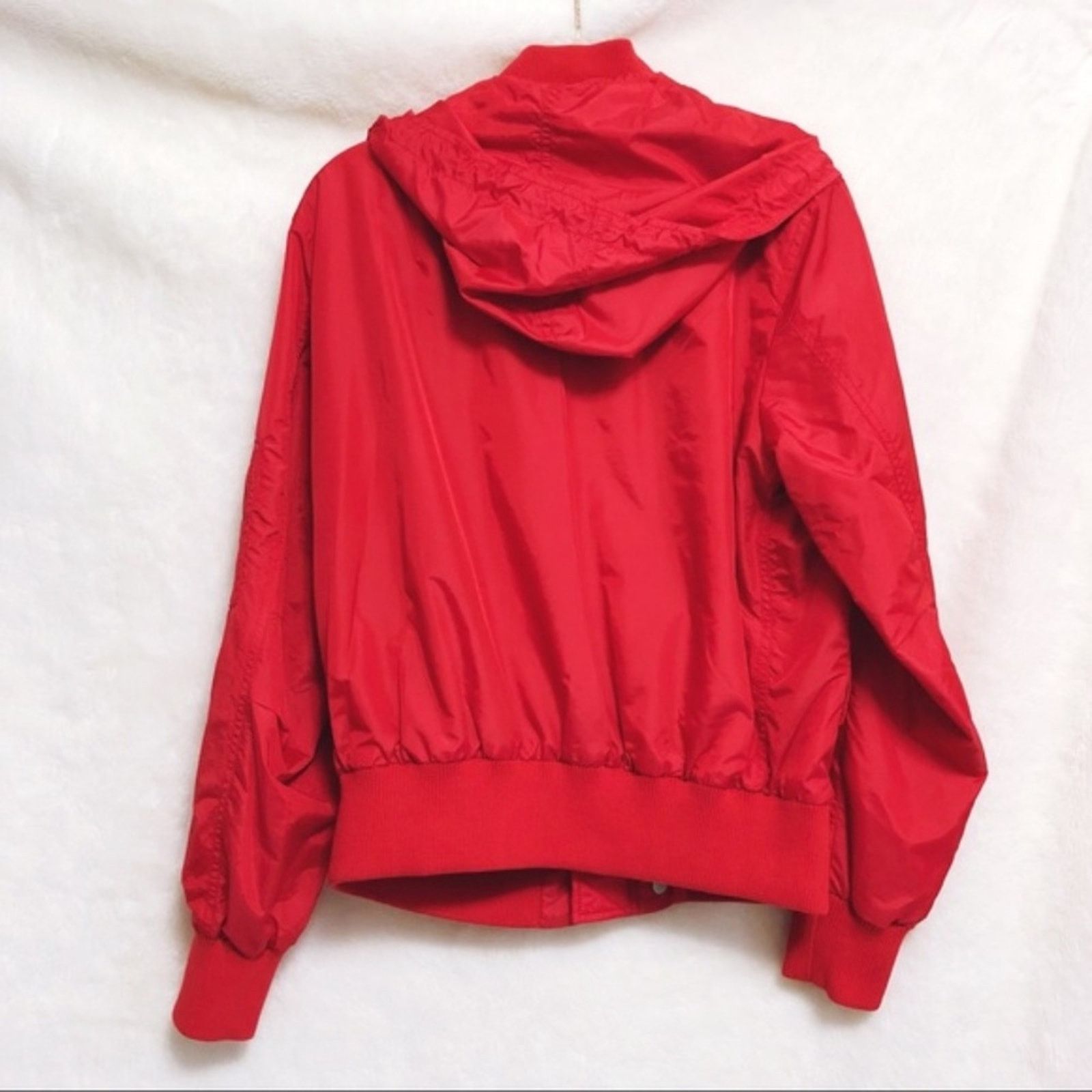 Coach Coach Bright Red Nylon Hooded Jacket Size M / US 6-8 / IT 42-44 - 8 Thumbnail