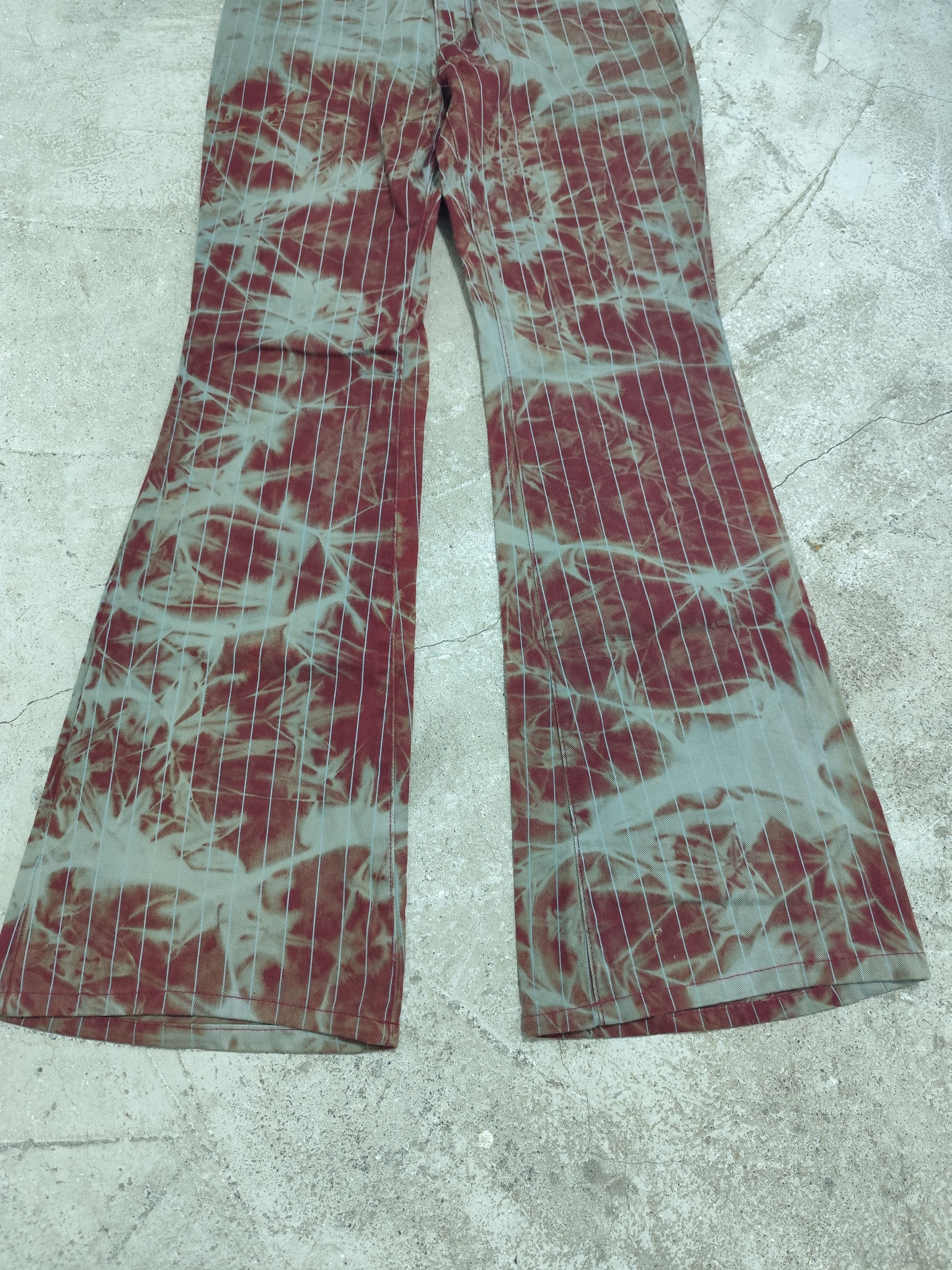 Japanese Brand Ifsixwasnine style Vintage Bison super Flared AOP washed Size US 28 / EU 44 - 3 Thumbnail