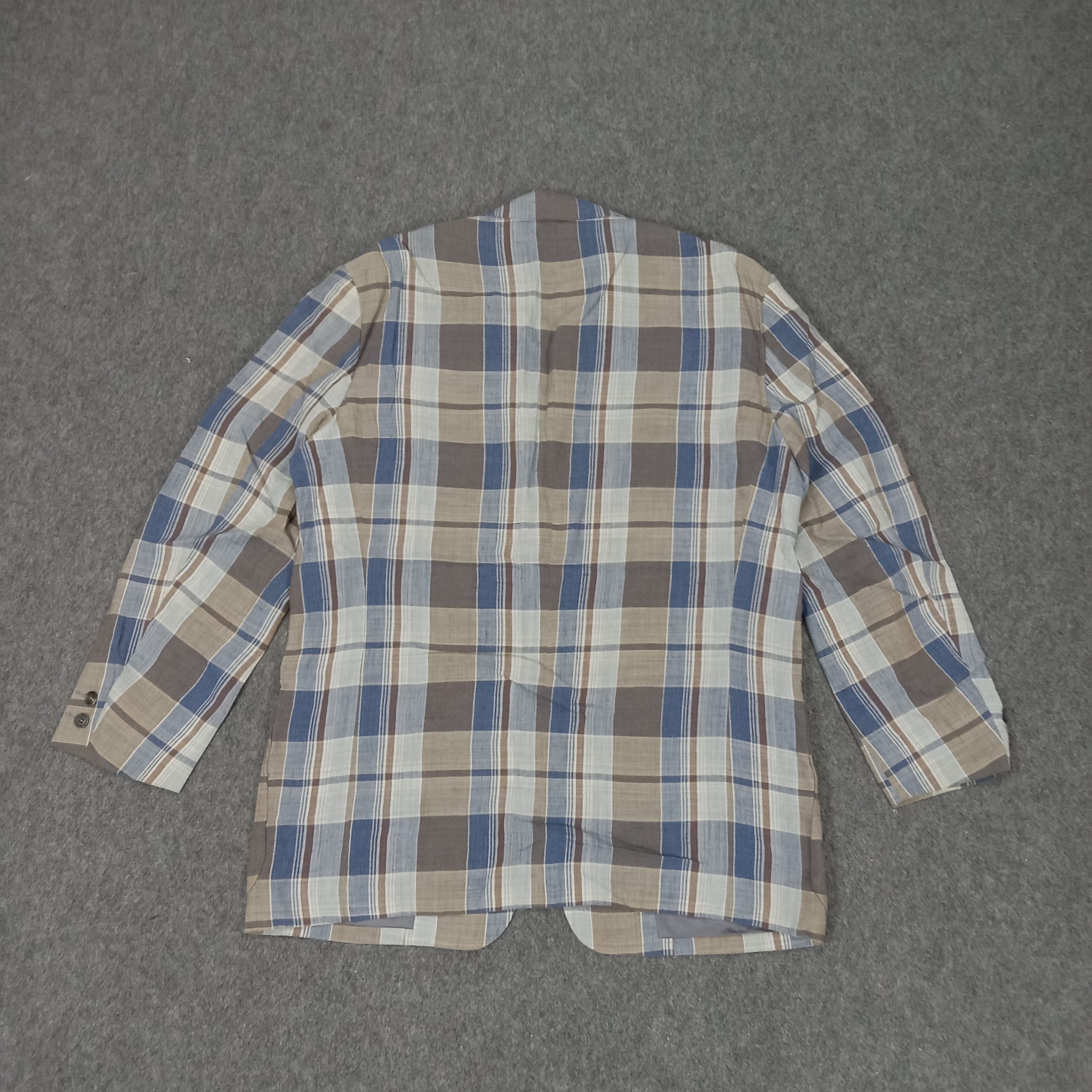 Issey Miyake Issey Miyake Japanese Designer Blazer Jacket Size US L / EU 52-54 / 3 - 3 Thumbnail