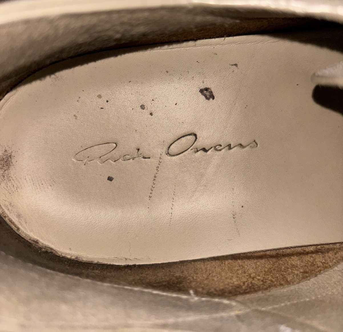 Rick Owens Rick Owens - 'Low Sneaks' canvas suede shoes Size US 11 / EU 44 - 3 Thumbnail