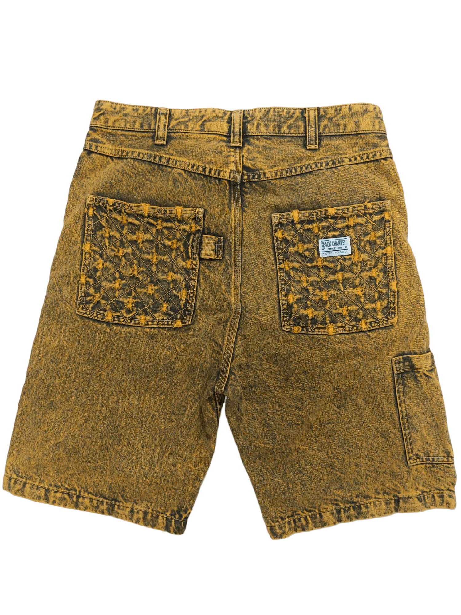 Vintage Back Channel Double Knee Art Short Pants Size US 30 / EU 46 - 4 Thumbnail