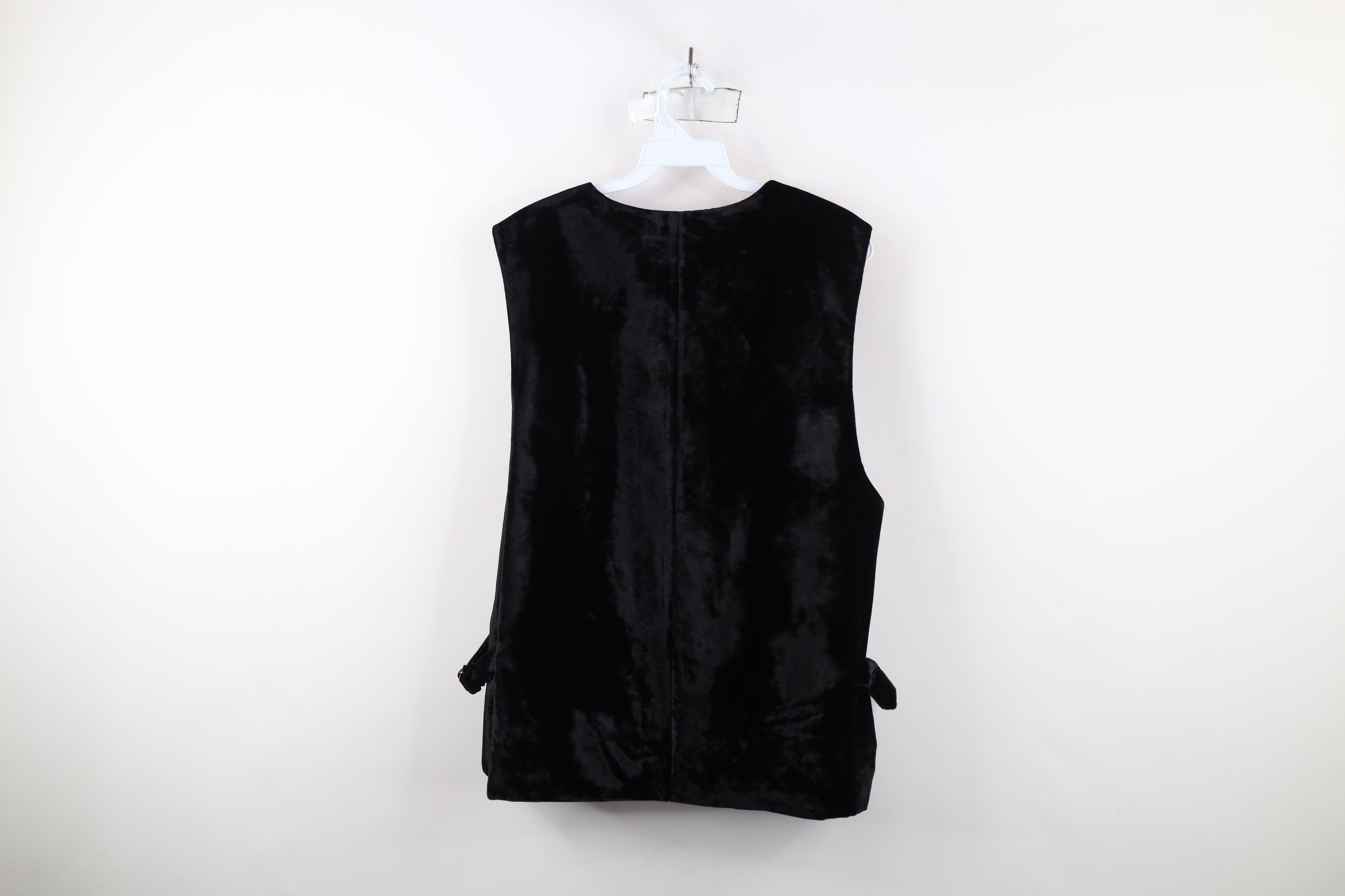 Vintage Deadstock Vintage 90s Streetwear Buckle Back Vest Jacket Size XL / US 12-14 / IT 48-50 - 12 Thumbnail