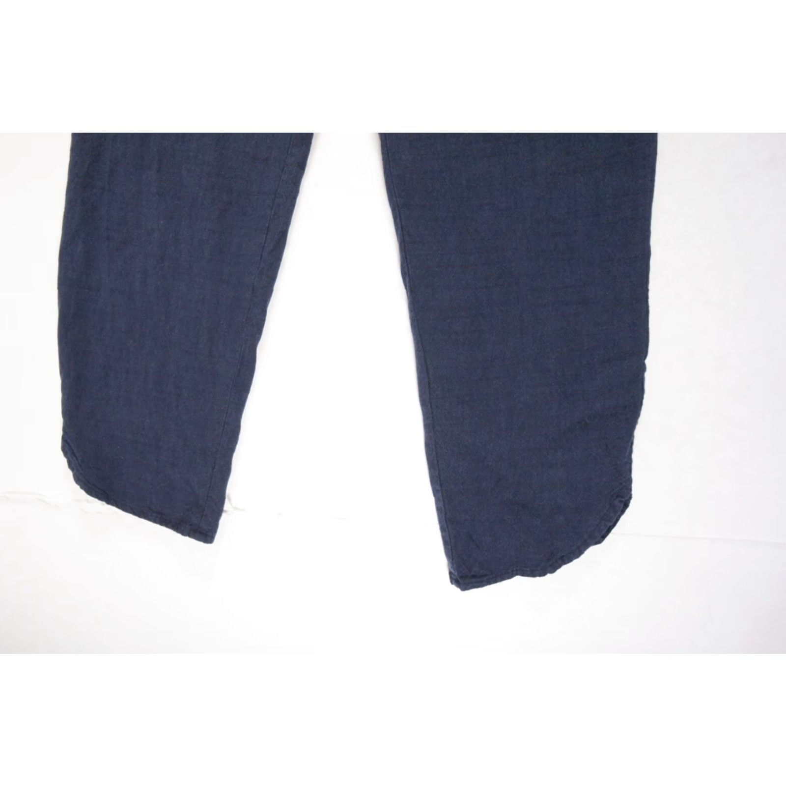 Marine Layer VINTAGE Marine Layer Women's Pants L Blue Tencel Spandex Casual Travel Straight Inseam 25" Size 36" / US 14 / IT 50 - 3 Thumbnail