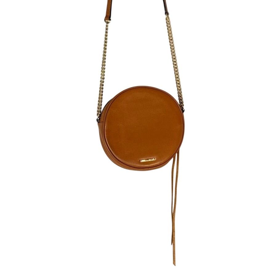 Rebecca Minkoff Vintage Rebecca Minkoff Brown Leather Round Bag w Dust Bag Size ONE SIZE - 22 Thumbnail