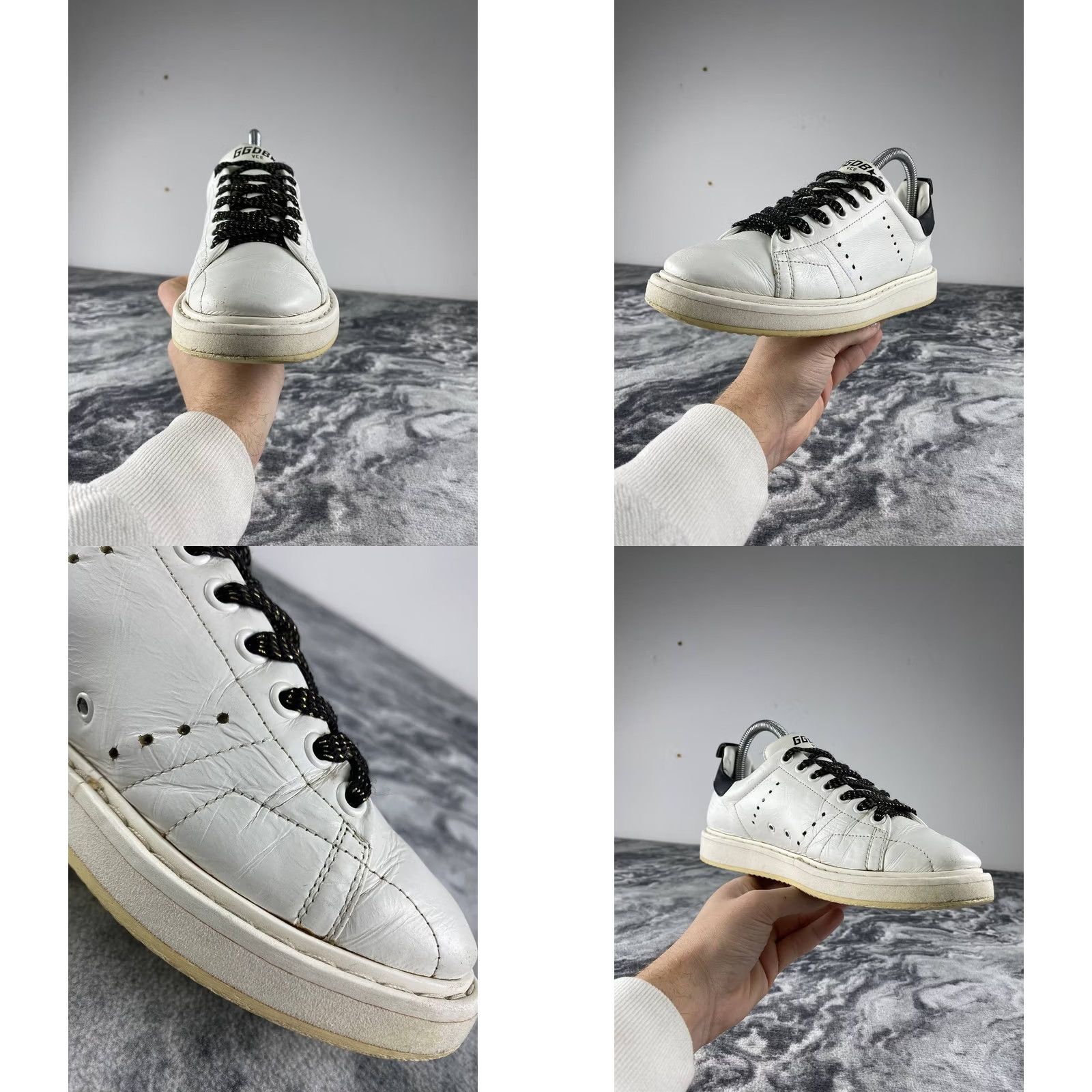 Golden Goose Golden Goose Starter Low Sneakers Women Size 37 White Size US 7 / IT 37 - 9 Thumbnail