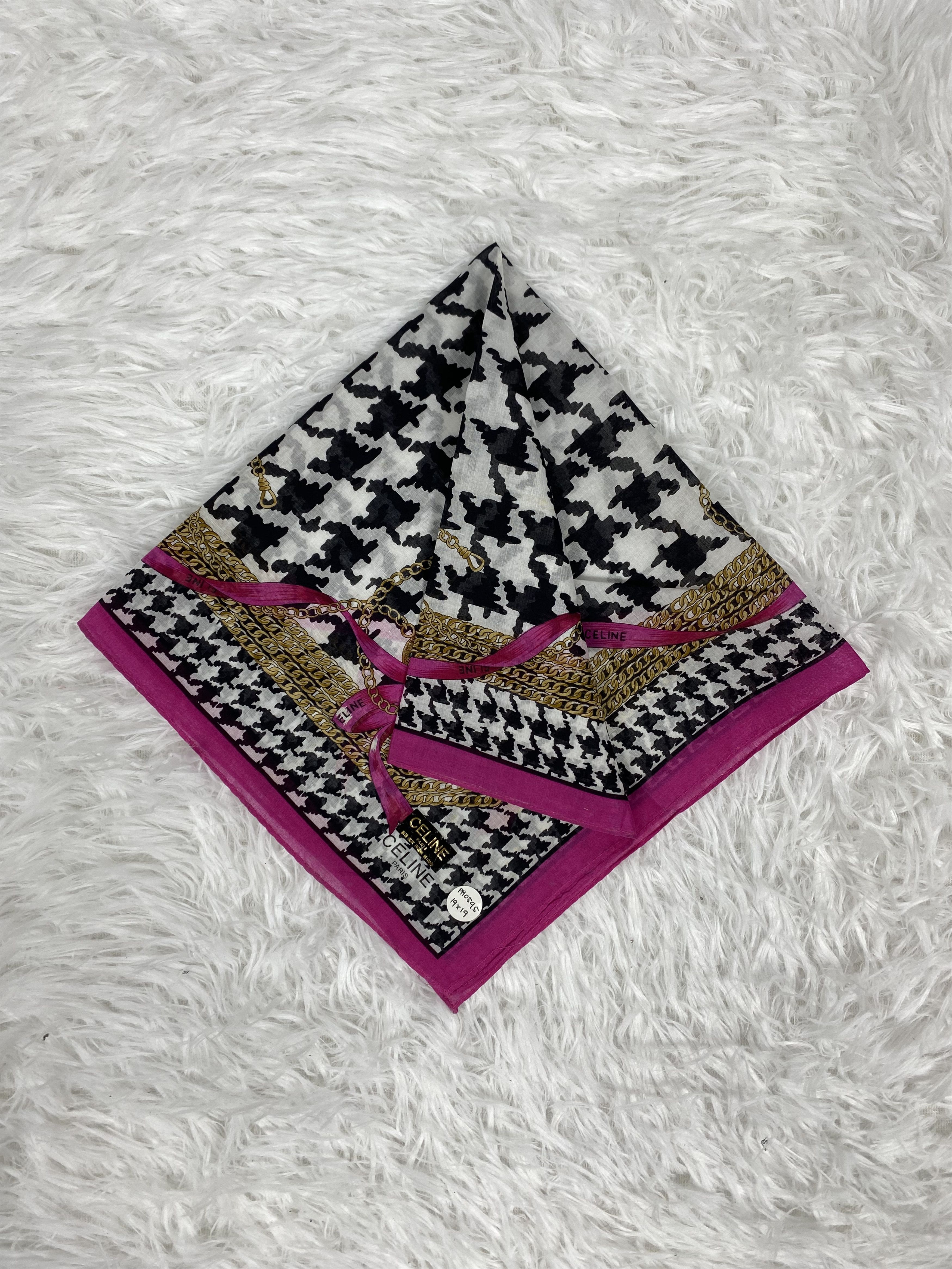 Celine Vintage Celine Handkerchief Neckerchief PH0595 Size ONE SIZE - 1 Thumbnail