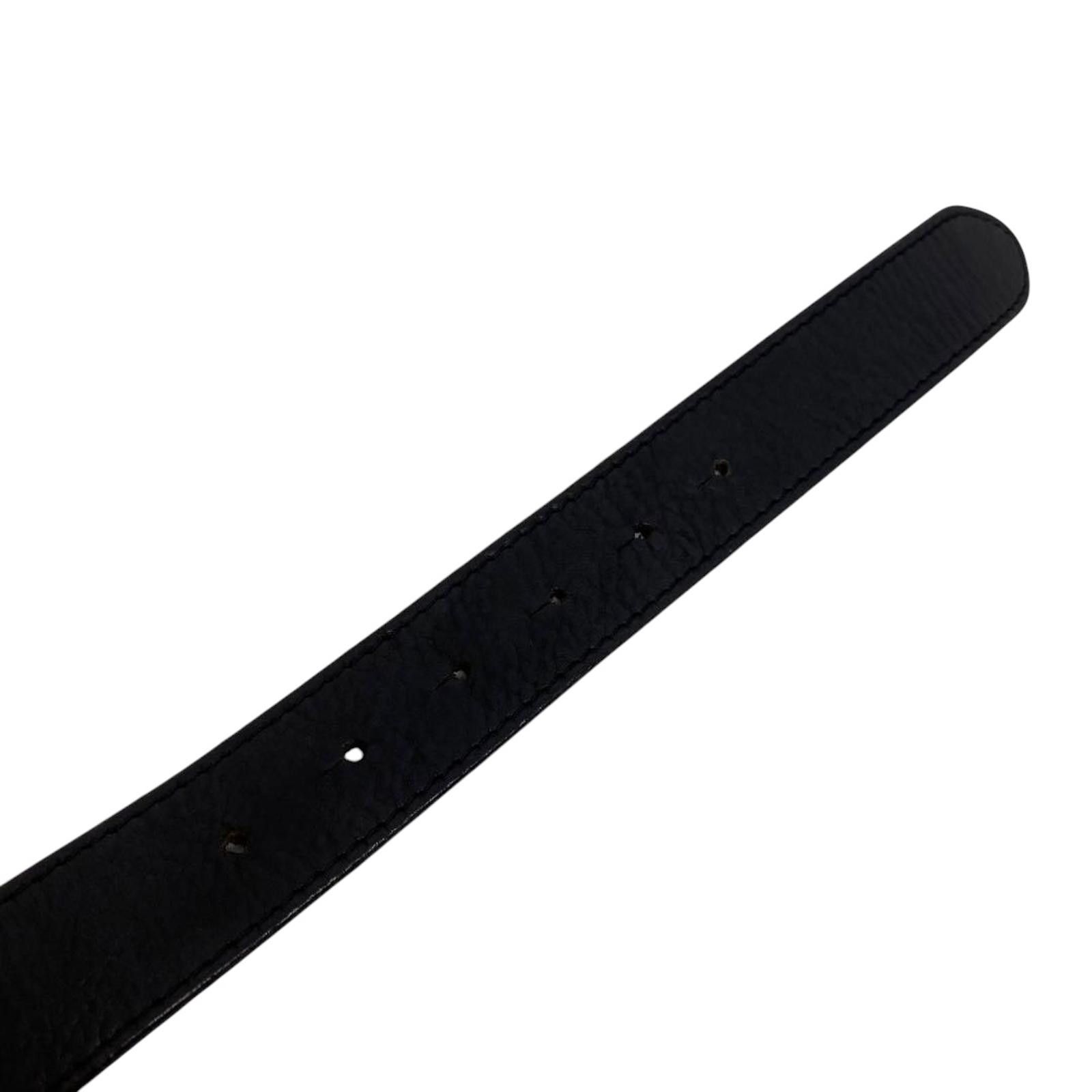 Dolce & Gabbana Dolce & Gabbana - Black Leather Belt Decorative D&G Size ONE SIZE - 7 Thumbnail