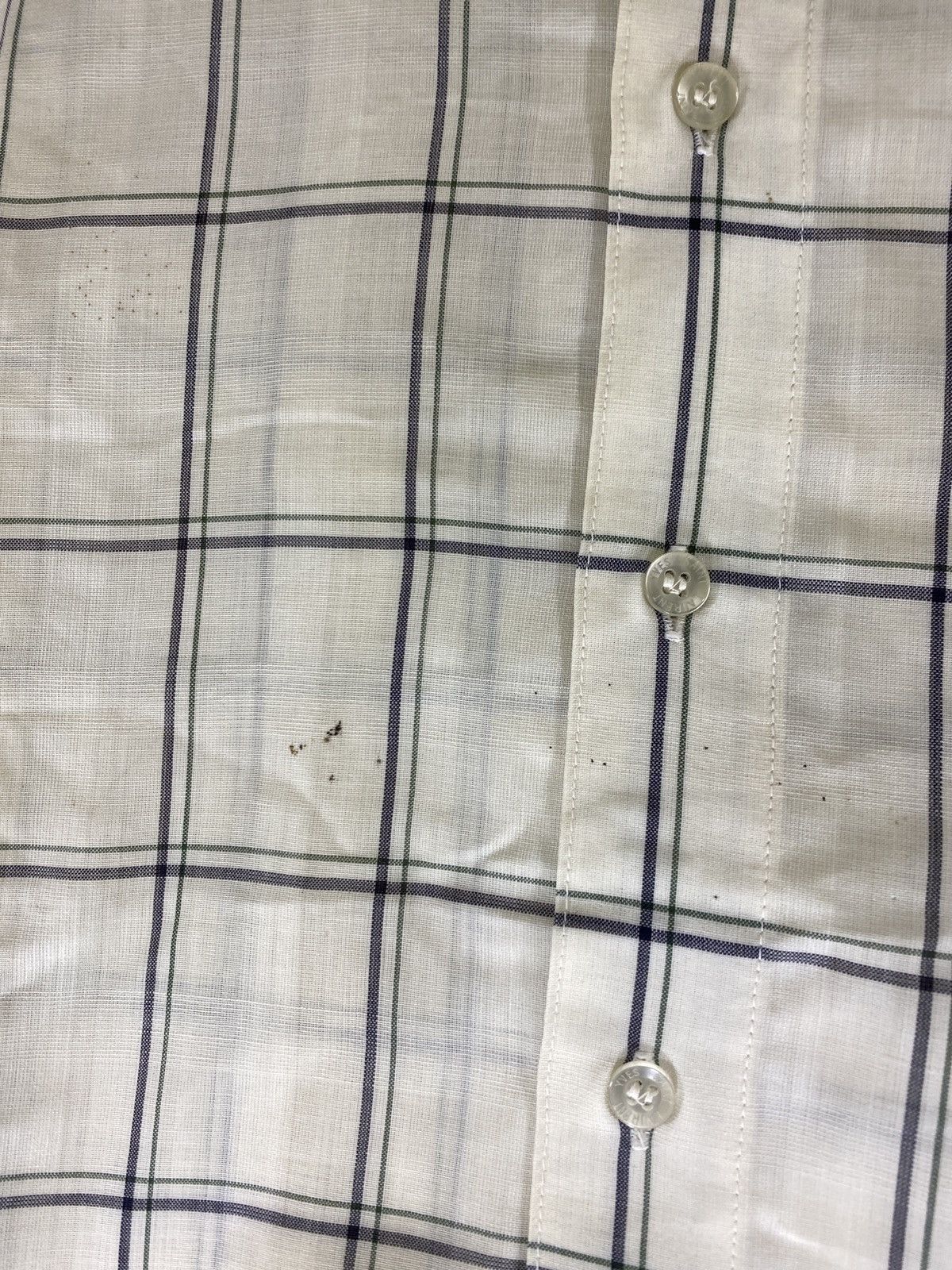 Yves Saint Laurent vintage checker short sleeve shirt Size US M / EU 48-50 / 2 - 4 Thumbnail