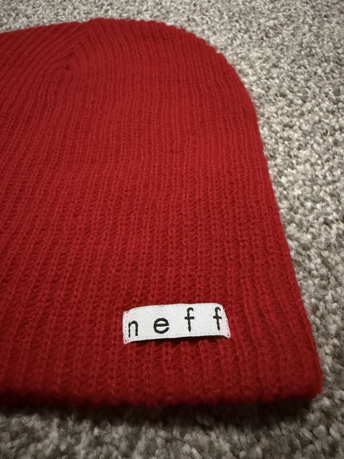 NEFF Neff Daily Beanie - Red Size ONE SIZE - 2 Thumbnail