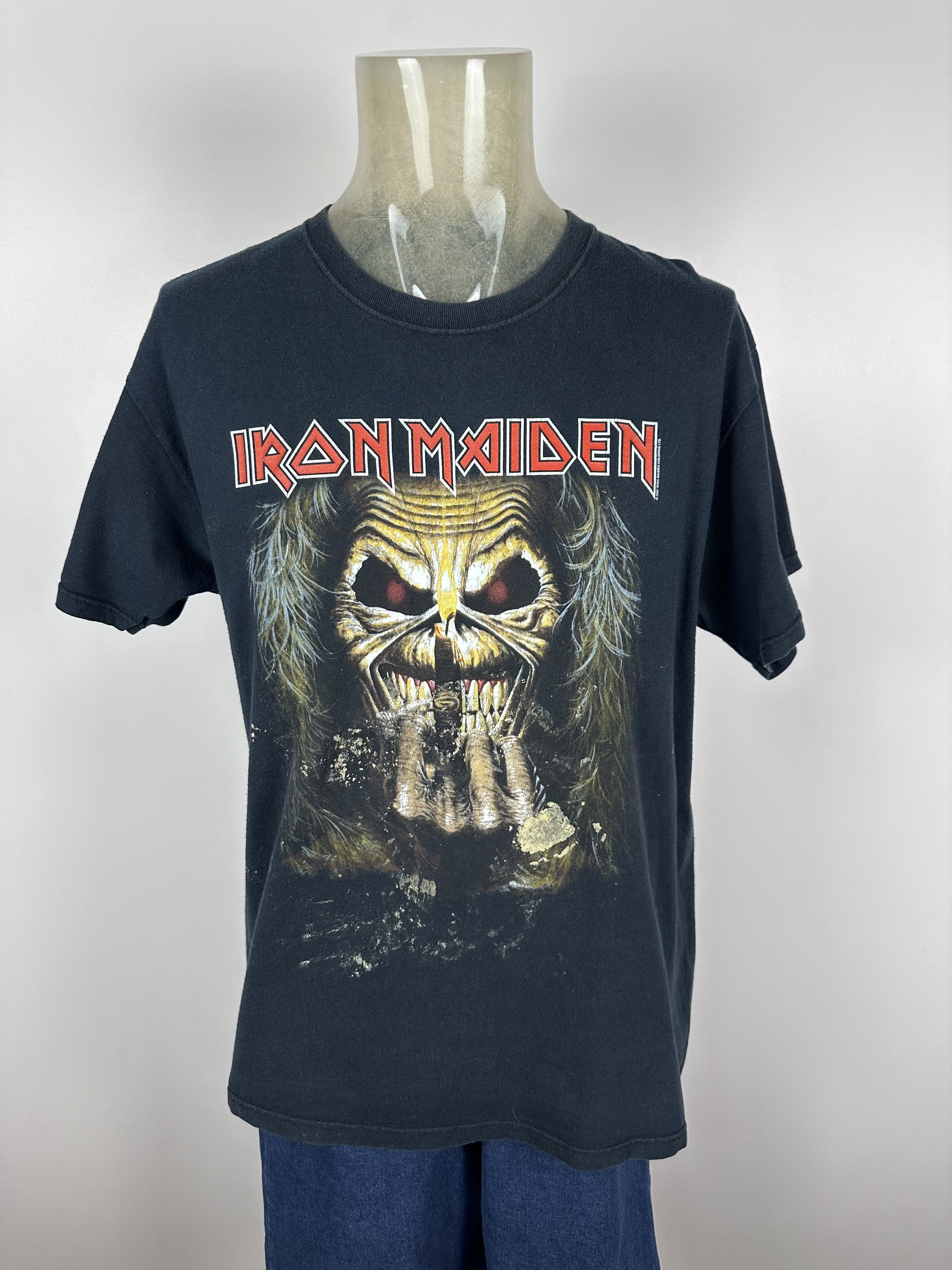 Iron Maiden × Vintage Iron Maiden 2007 T Shirt Fruit Of The Loom Shirt Tee Cotton Size US L / EU 52-54 / 3 - 1 Thumbnail