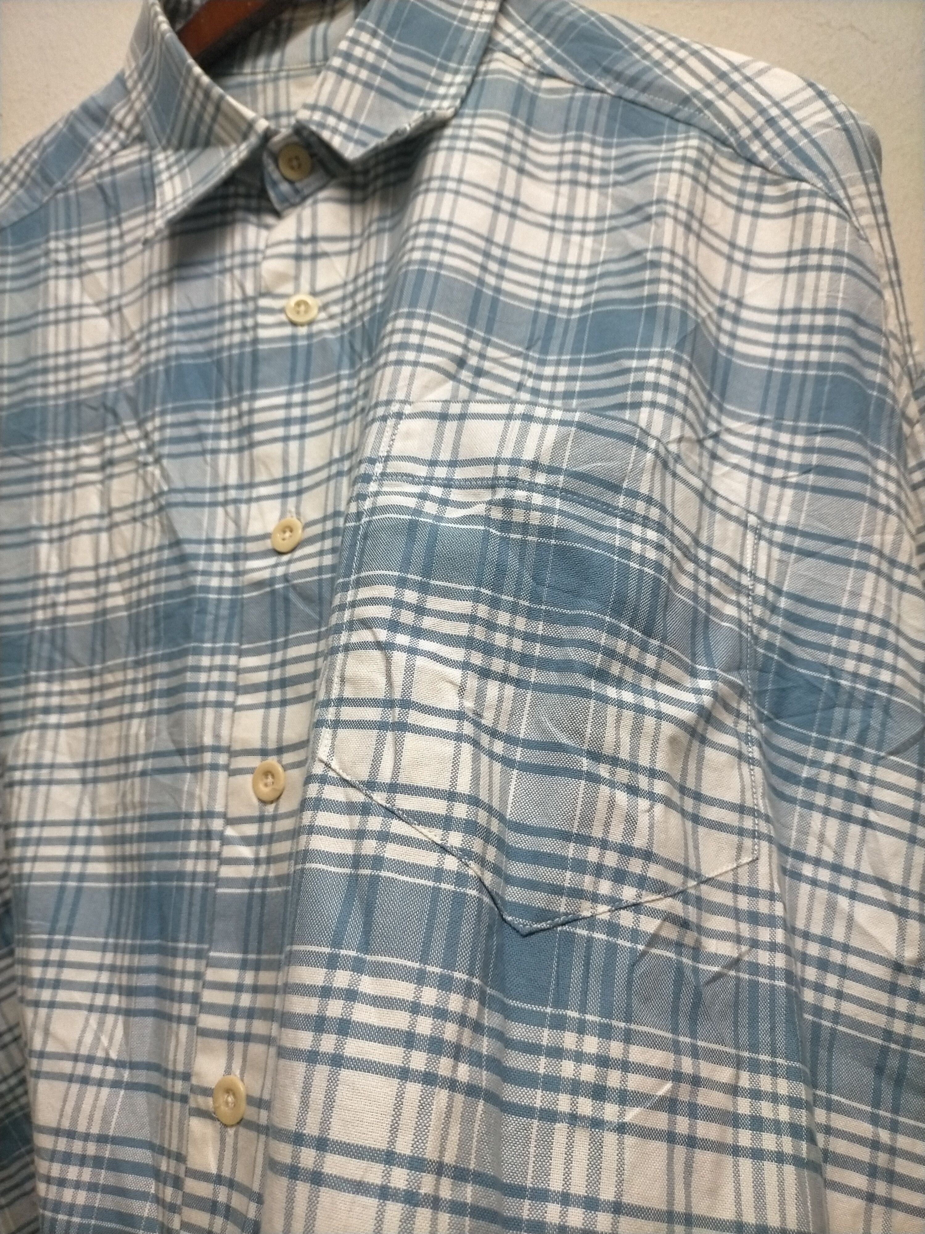 AMI AMI Plaid Checked Button Ups Boxy Fits Shirts Size US M / EU 48-50 / 2 - 5 Thumbnail