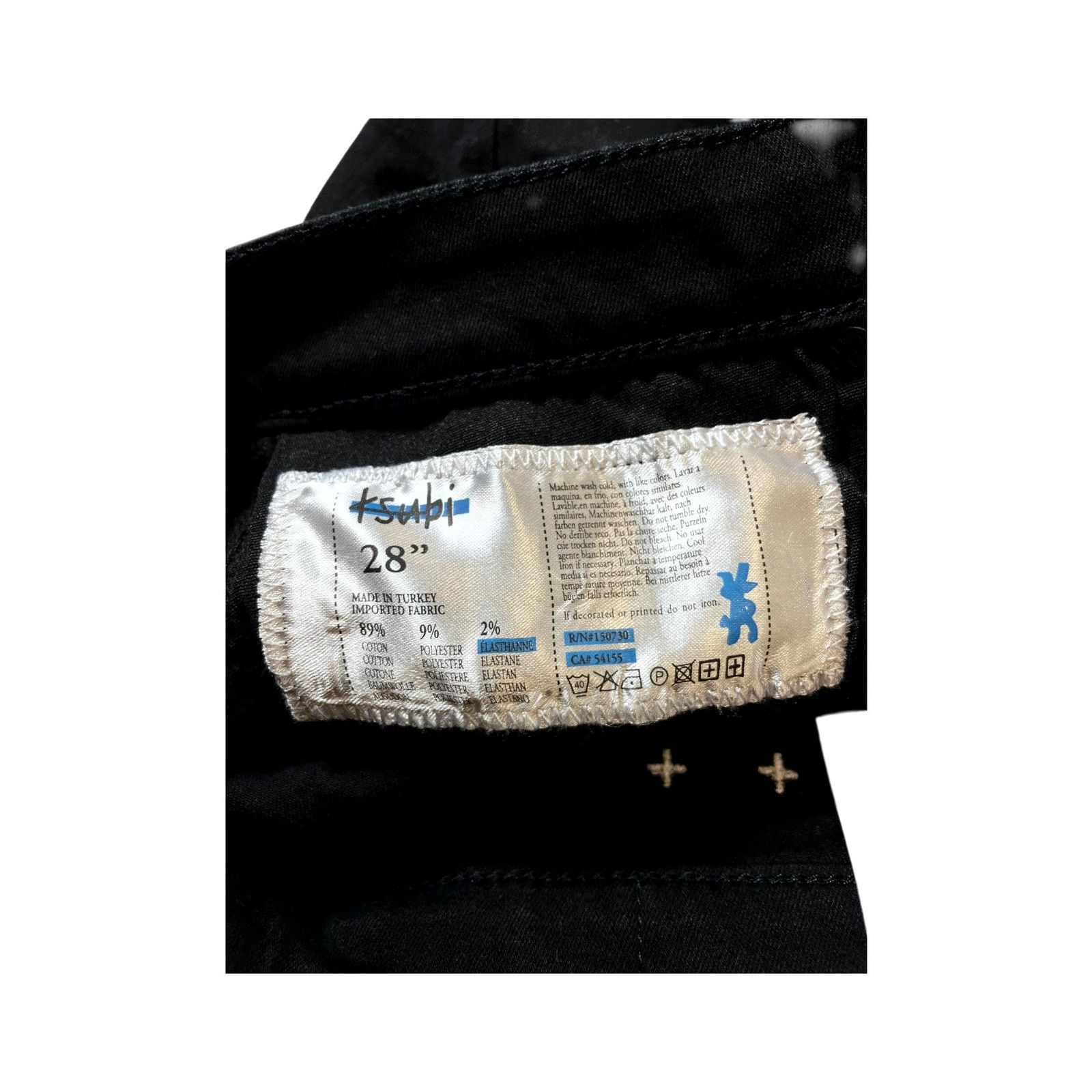 Ksubi Ksubi Black Jeans Size US 28 / EU 44 - 4 Thumbnail