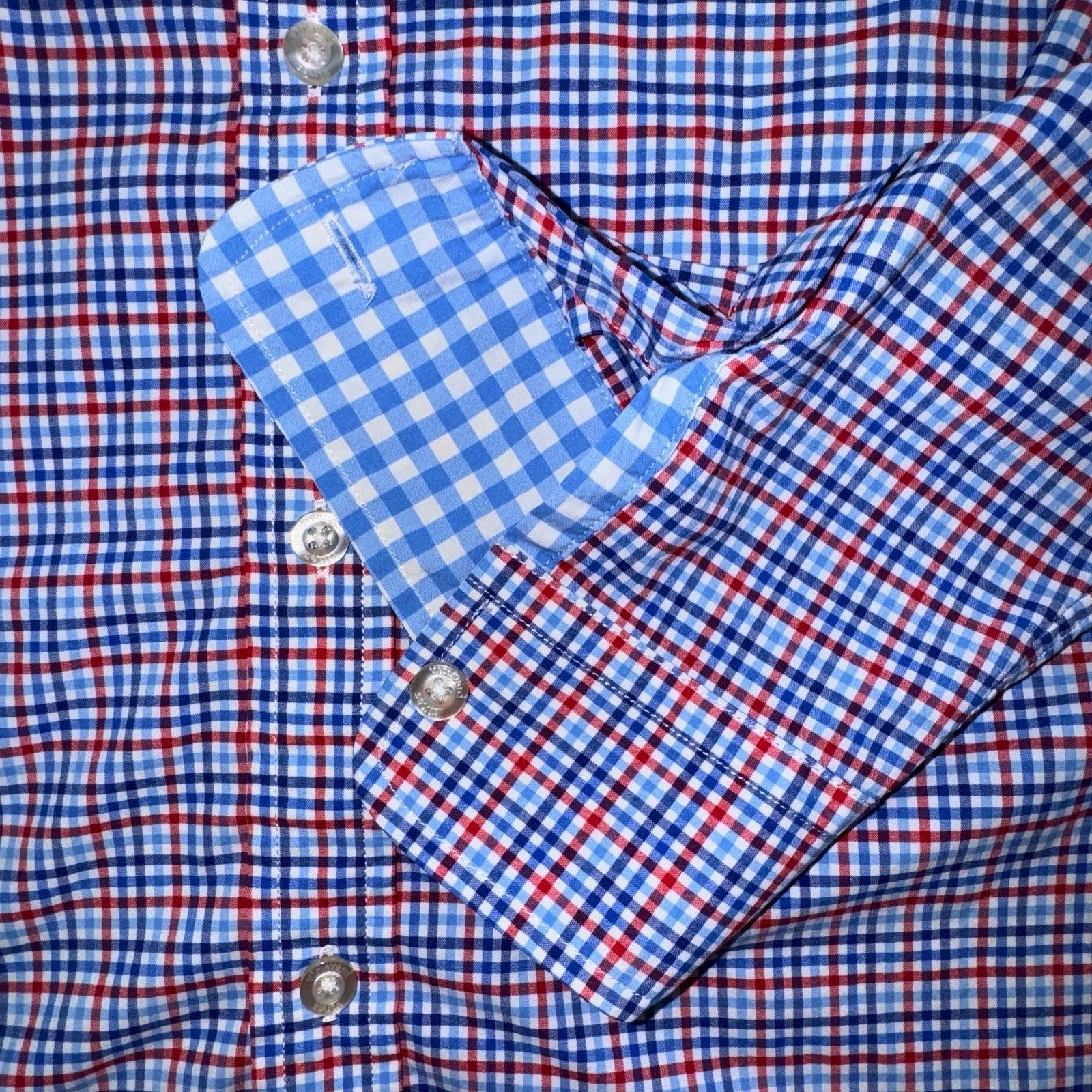 Vineyard Vines Vineyard Vines Americas Cup Bermuda 2017 Murray Shirt Sz. L Size US L / EU 52-54 / 3 - 7 Thumbnail