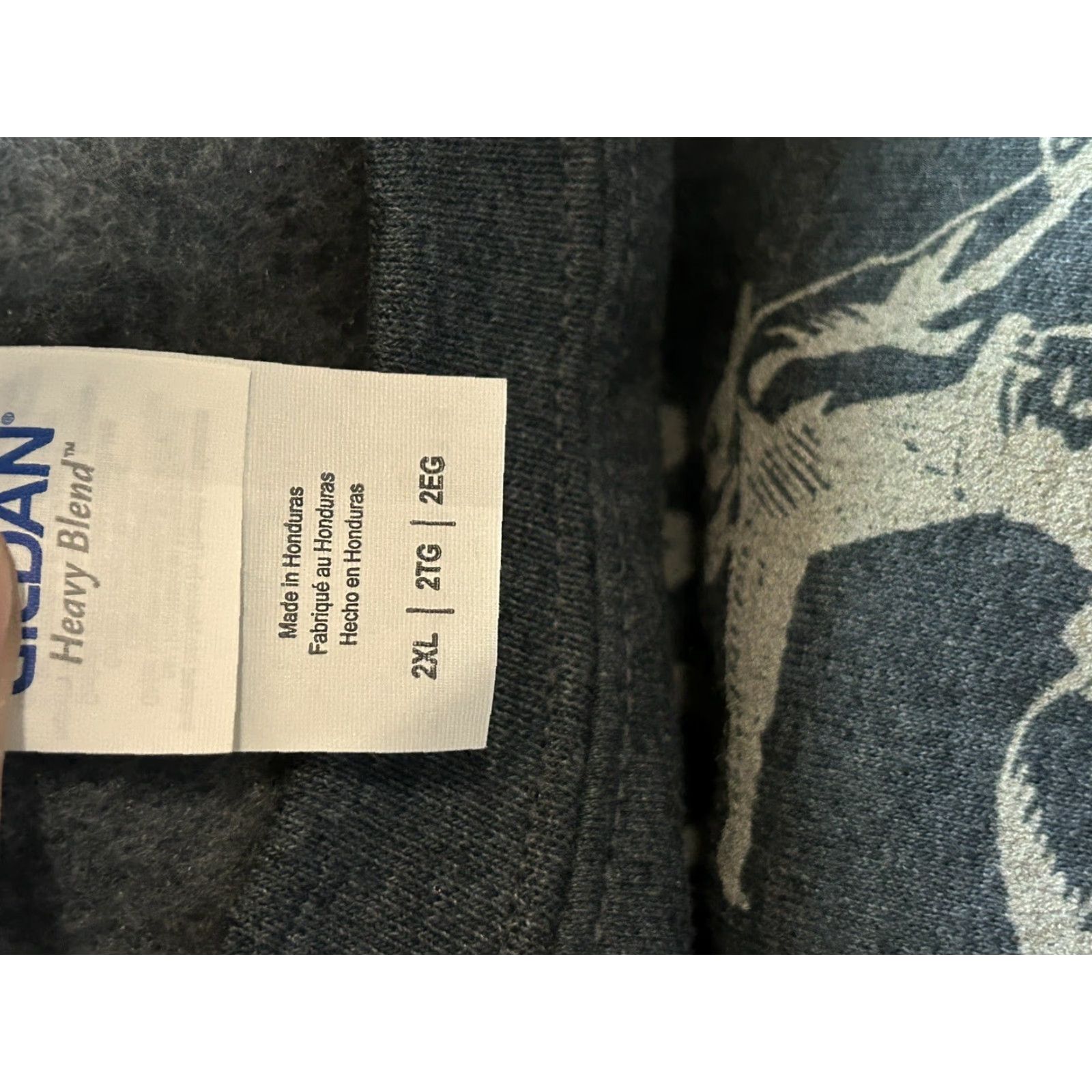 Vintage VINTAGE Yellowstone Dutton Ranch Sweater Gray Sweatshirt Pullover 2XL XXL Men Regular Crew Neck Logo All Seasons TV Casual Knit Shirt? Size US XXL / EU 58 / 5 - 6 Thumbnail