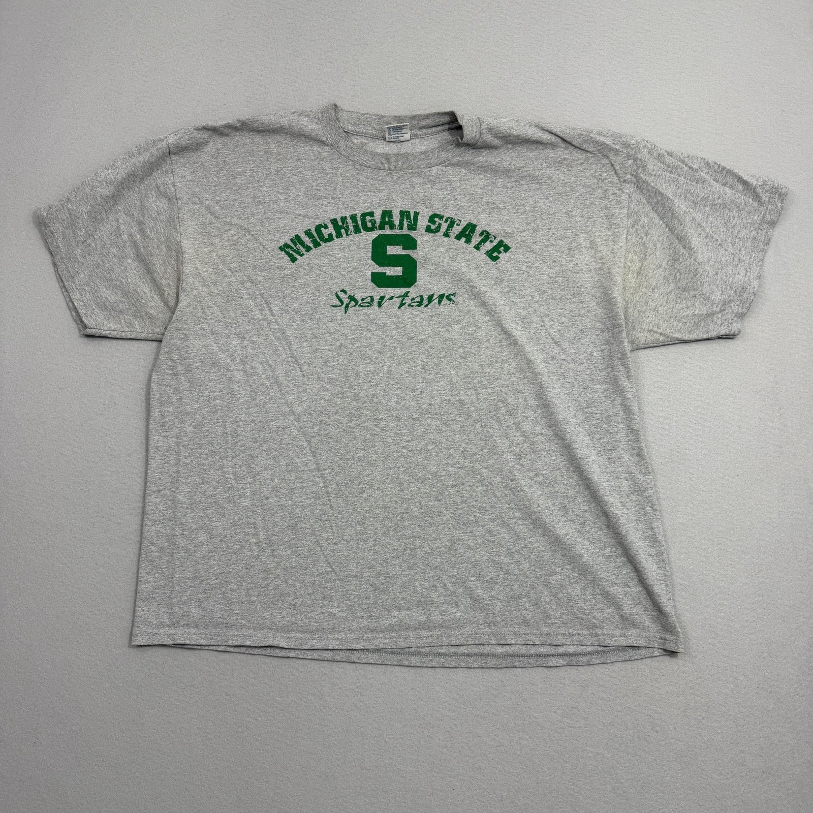 Vintage Vintage Michigan State Spartans Shirt Men's 2XL Gray y2k Size US XXL / EU 58 / 5 - 1 Thumbnail