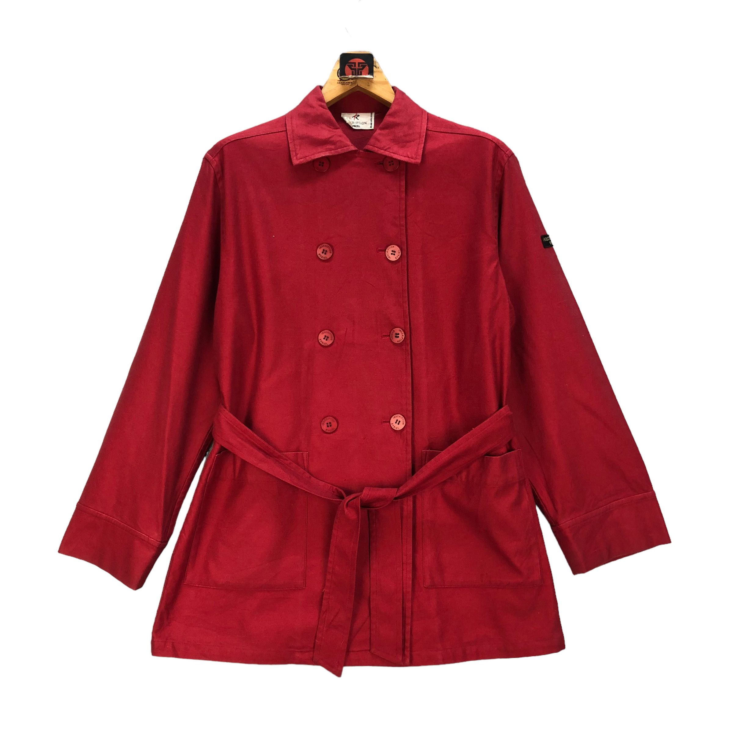 Anti Social Social Club 89's INSCRIPTION RYKIEL SONIA RYKIEL BELTED COAT #7375-135 Size S / US 4 / IT 40 - 1 Thumbnail
