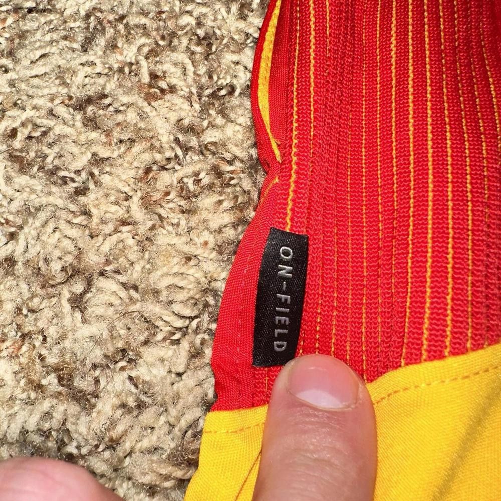 Nike Men's Nike Red/Gold Kansas City Chiefs Sideline Performance Shorts Size US 34 / EU 50 - 7 Thumbnail