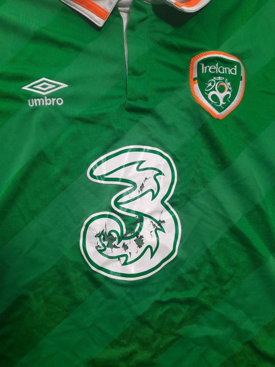 Umbro Umbro Ireland Home Jersey 2016 Size US M / EU 48-50 / 2 - 5 Thumbnail