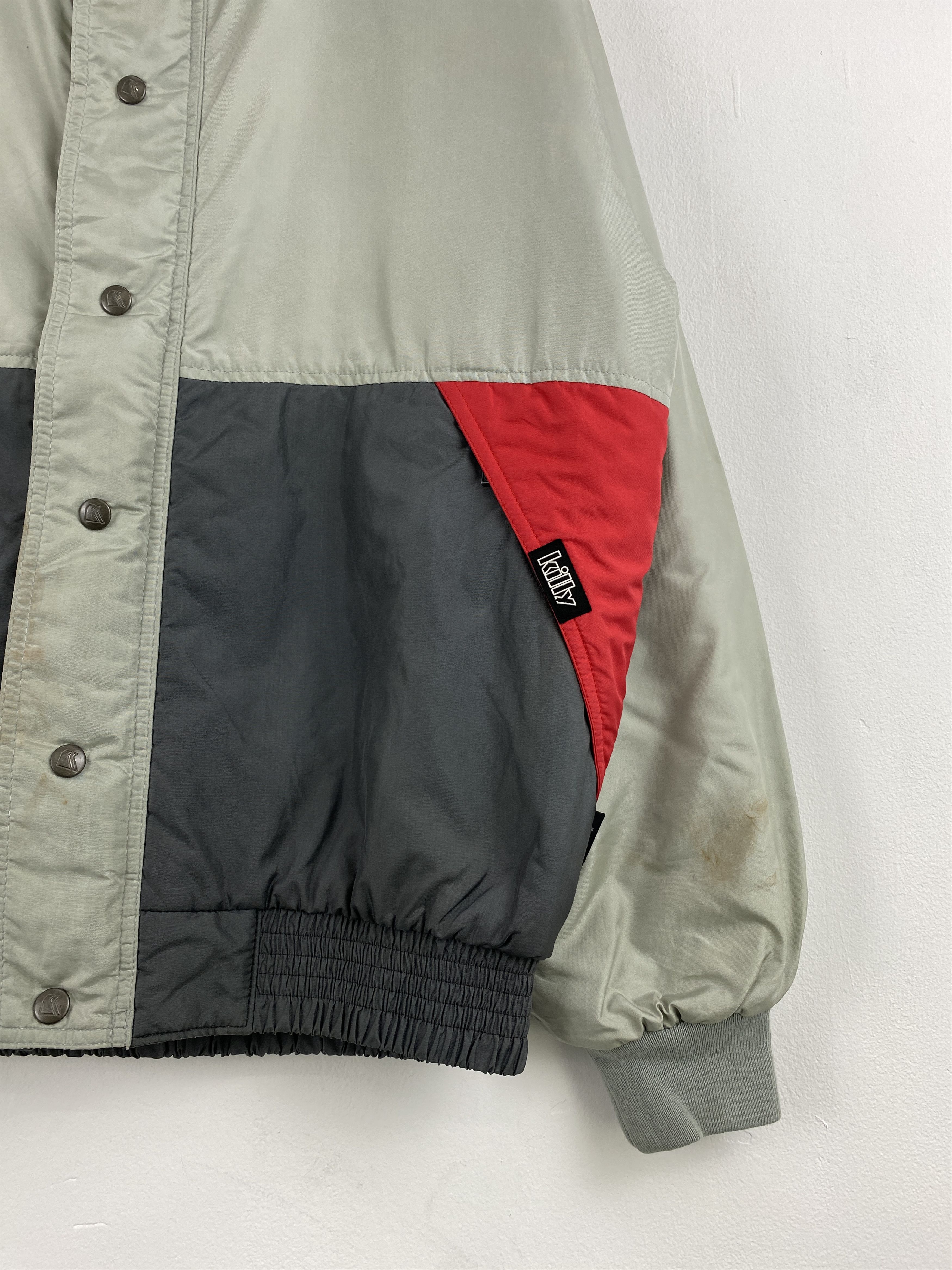 Asics Vintage Killy by Asics Zipper Ups Bomber Jacket JA0122 Size US L / EU 52-54 / 3 - 12 Thumbnail