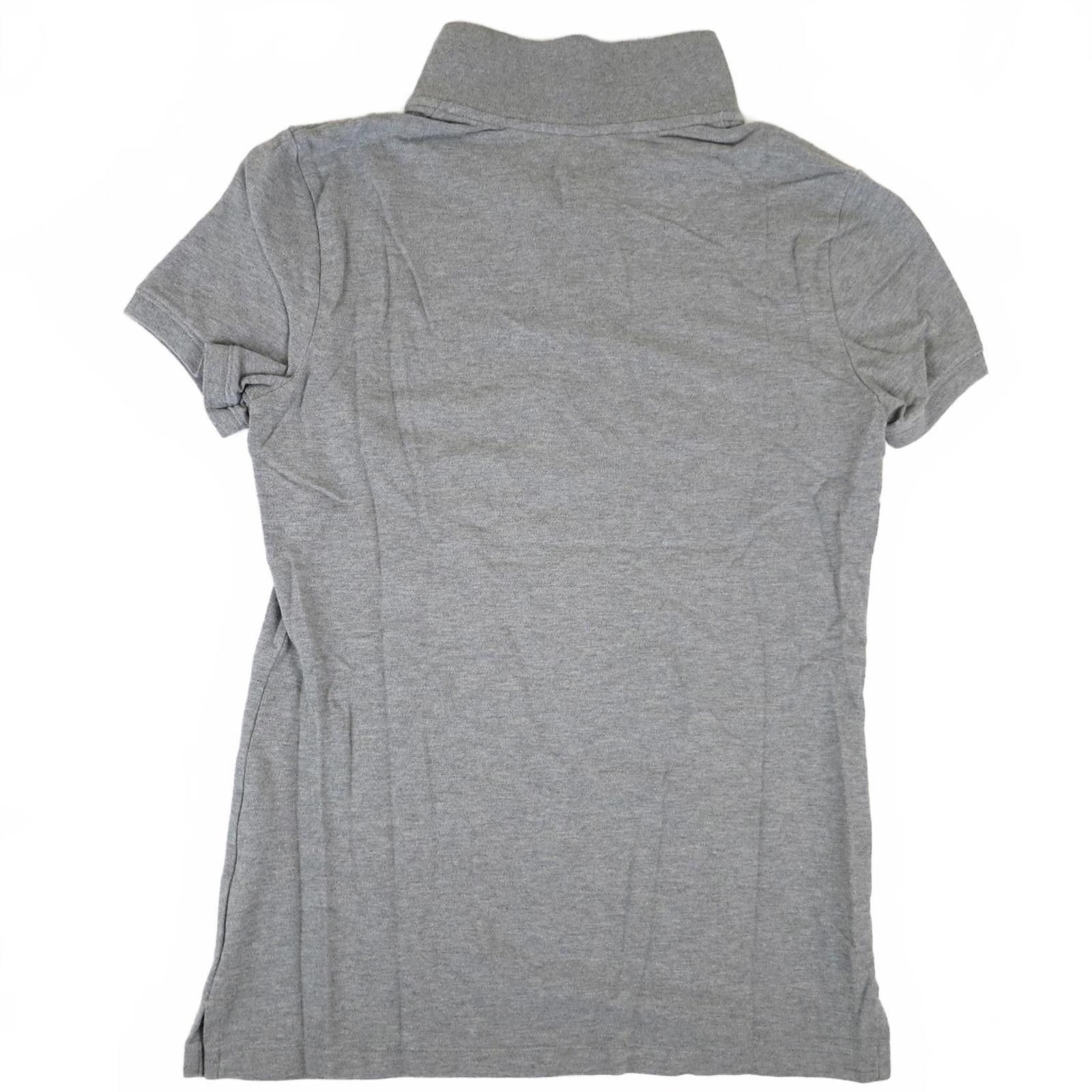 Aeropostale Aeropostale Gray Stretch Polo Shirt Women's Large Size L / US 10 / IT 46 - 6 Thumbnail