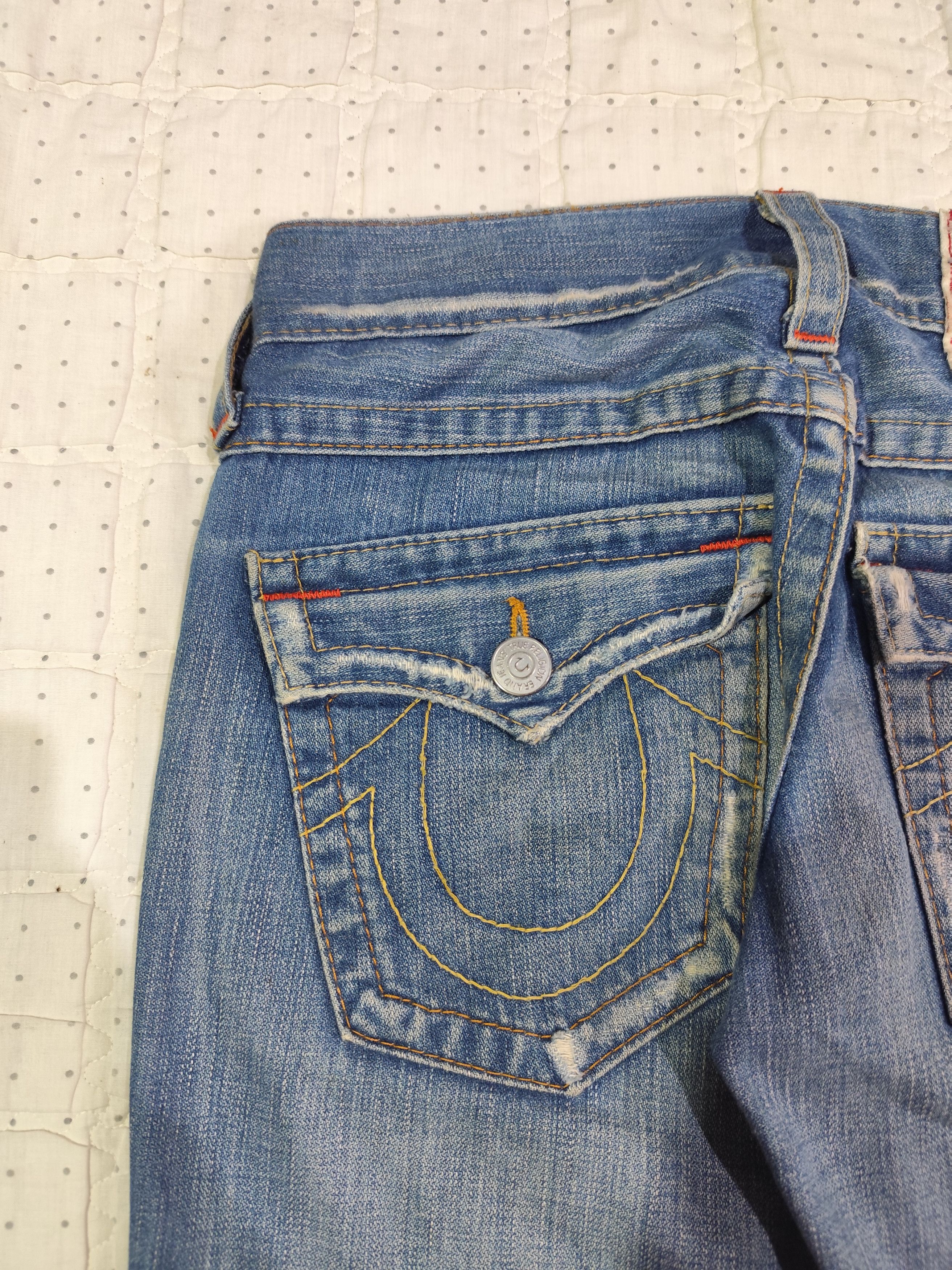 True Religion Vintage True Religion Flare Denim J021 Size 30" / US 8 / IT 44 - 11 Thumbnail