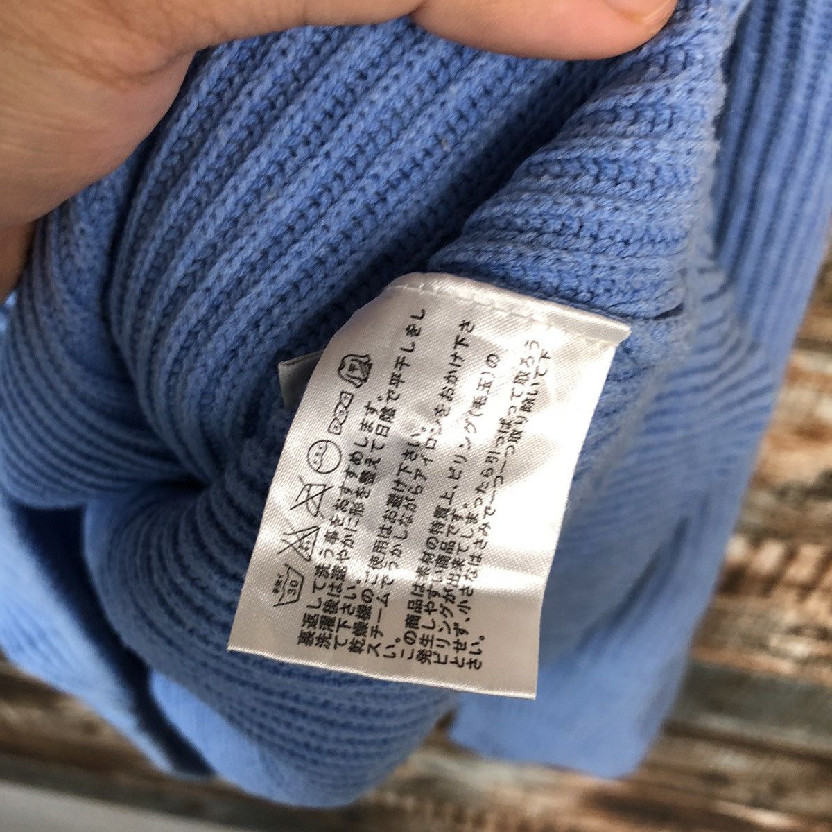 Japanese Brand Uniqlo japan sweatshirt Blue Knitwear #A1832 Size US L / EU 52-54 / 3 - 10 Thumbnail