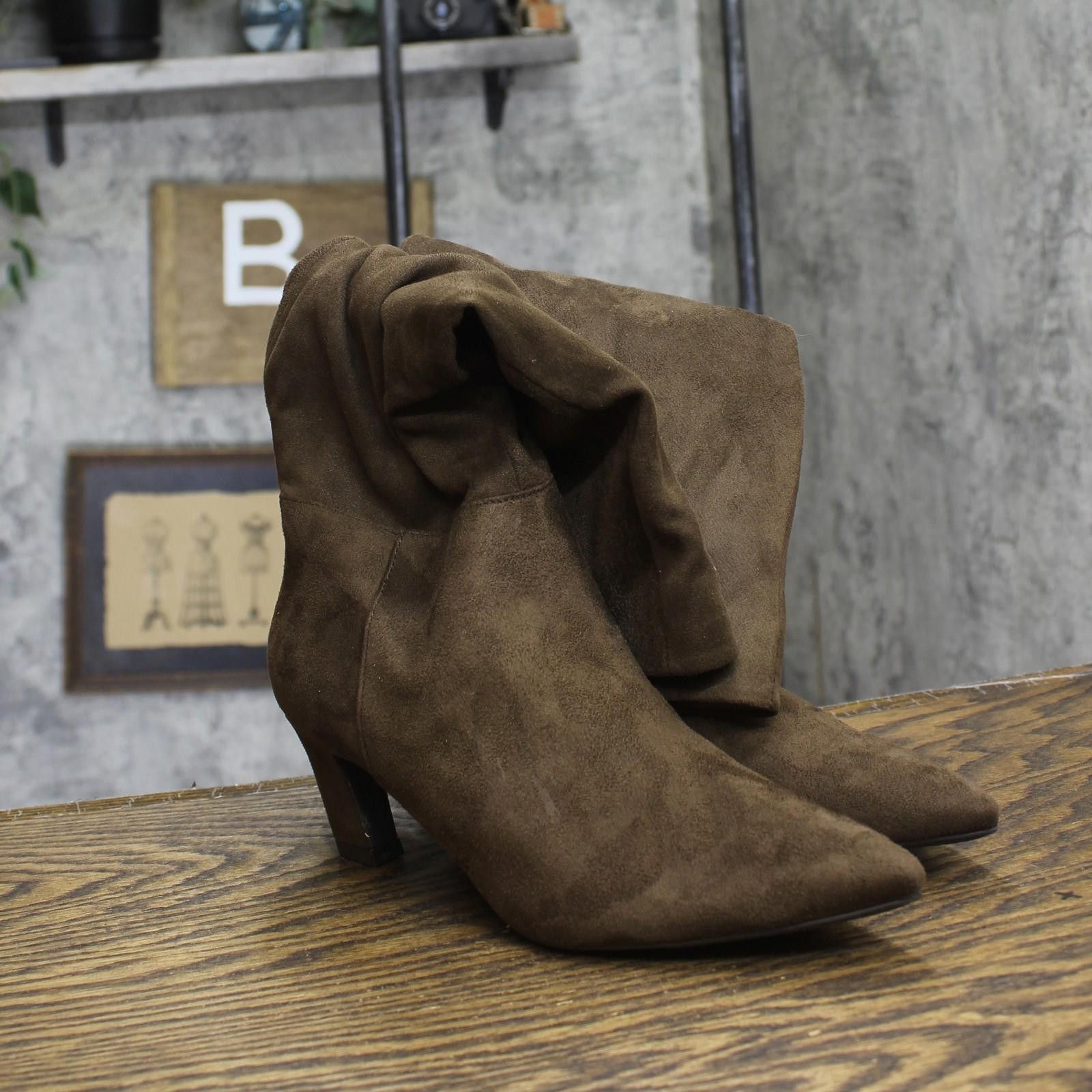 Other Nwt A New Day Raye Tall Dress Boots 88375198 Dark Brown 6m Size US 6 / IT 36 - 2 Thumbnail