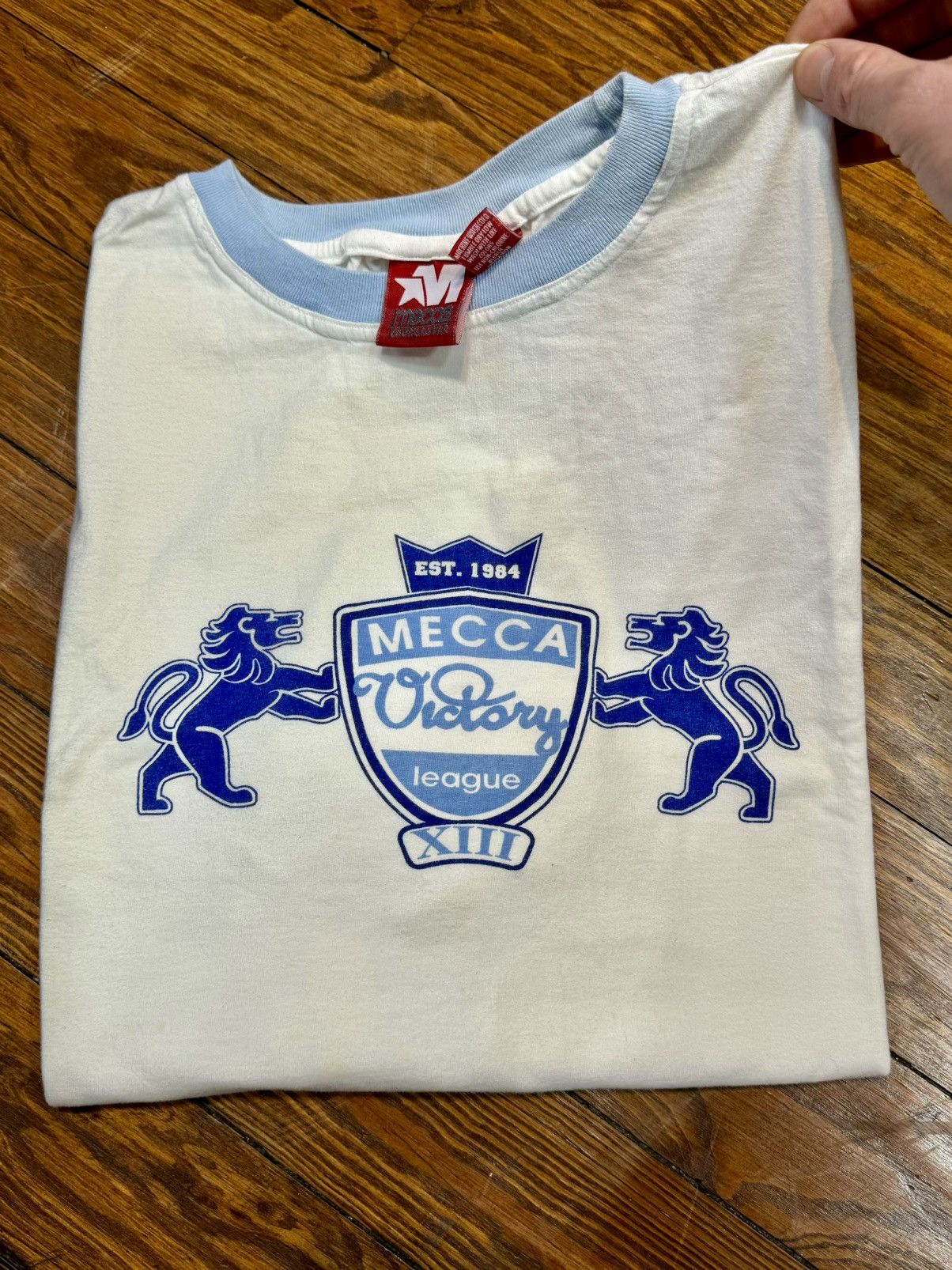 Mecca × Rap Tees 2000’s Mecca Y2K Vintage Hip Hop Rap Shirt Size US XL / EU 56 / 4 - 1 Thumbnail