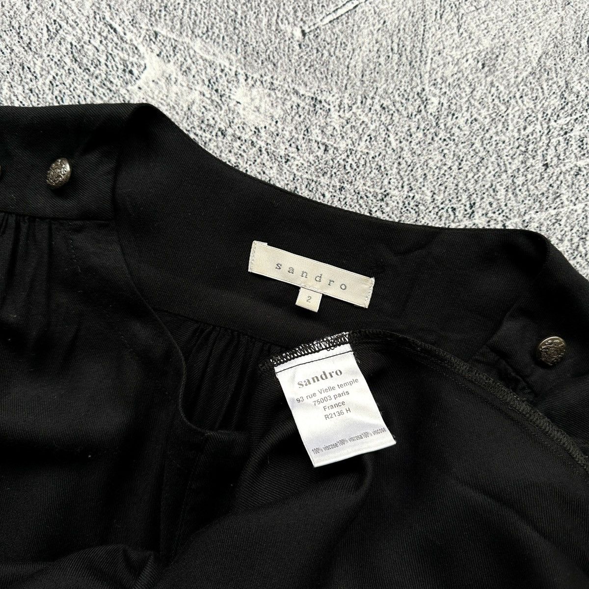 Sandro 🔥Women’s Sandro Dress Black Size: 2 (M) Size XS / US 0-2 / IT 36-38 - 10 Thumbnail