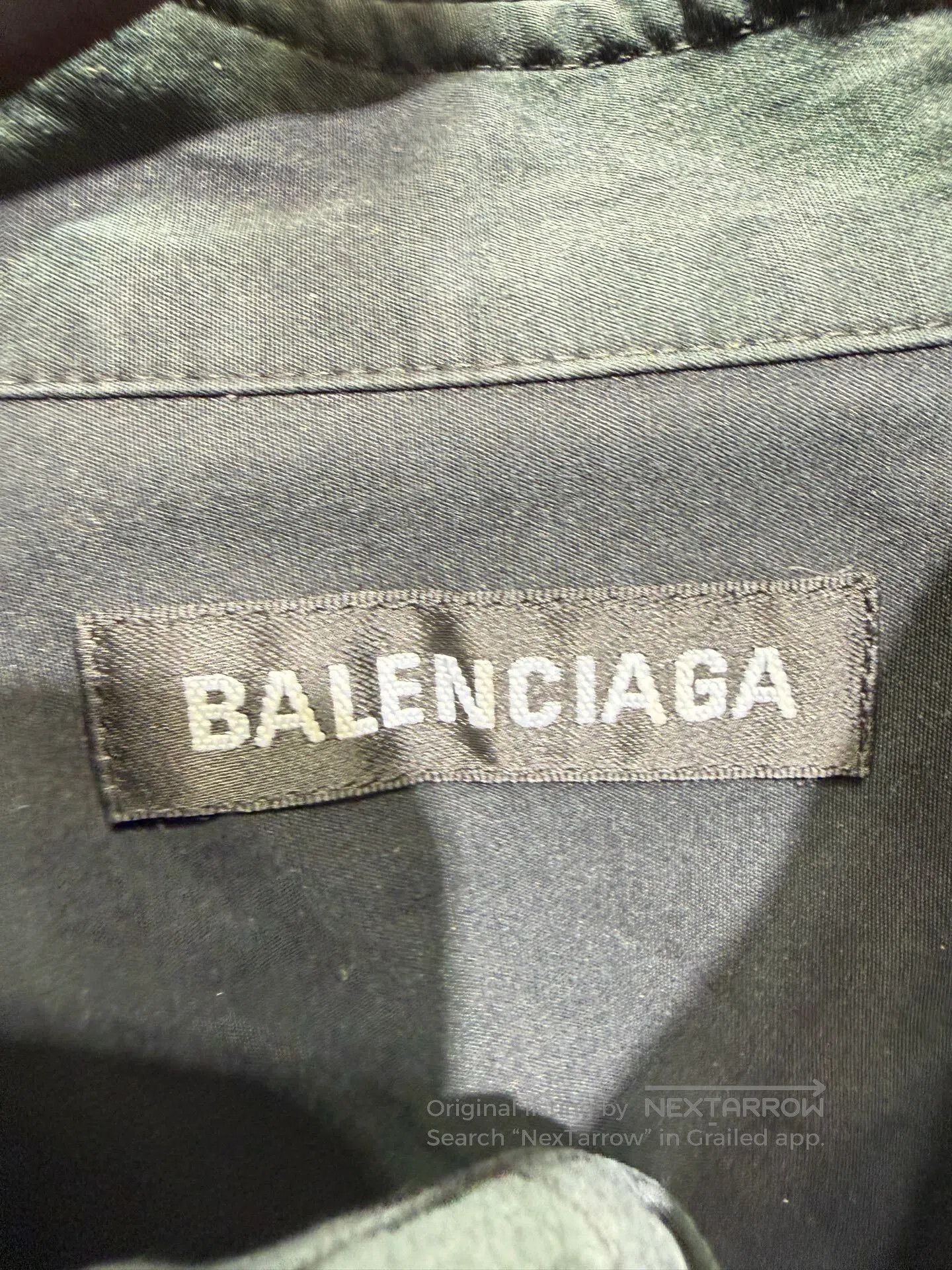 Balenciaga Balenciaga Black Long Sleeve Shirt Jacket. Size US M / EU 48-50 / 2 - 6 Thumbnail
