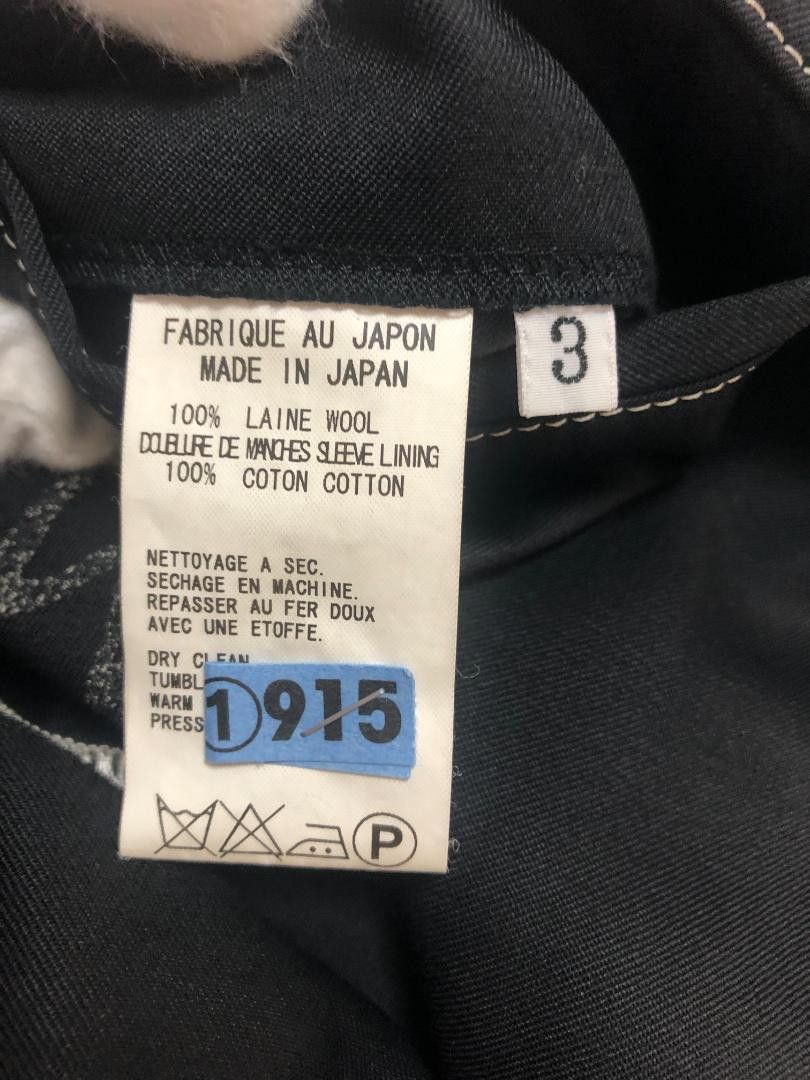 Yohji Yamamoto Yohji Yamamoto Tailored Jacket Size US L / EU 52-54 / 3 - 4 Thumbnail