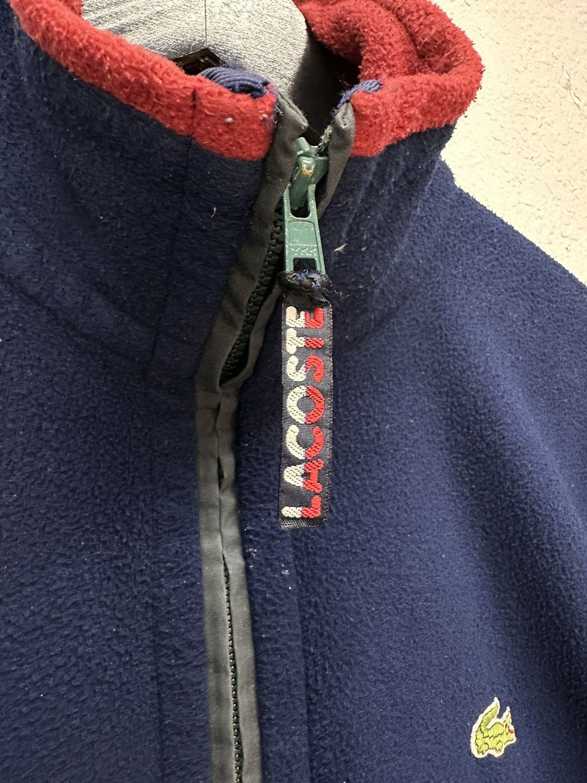 Lacoste Vintage Lacoste 1/3 zip fleece Sweater Y2K streetwear Ralph Size US M / EU 48-50 / 2 - 8 Thumbnail