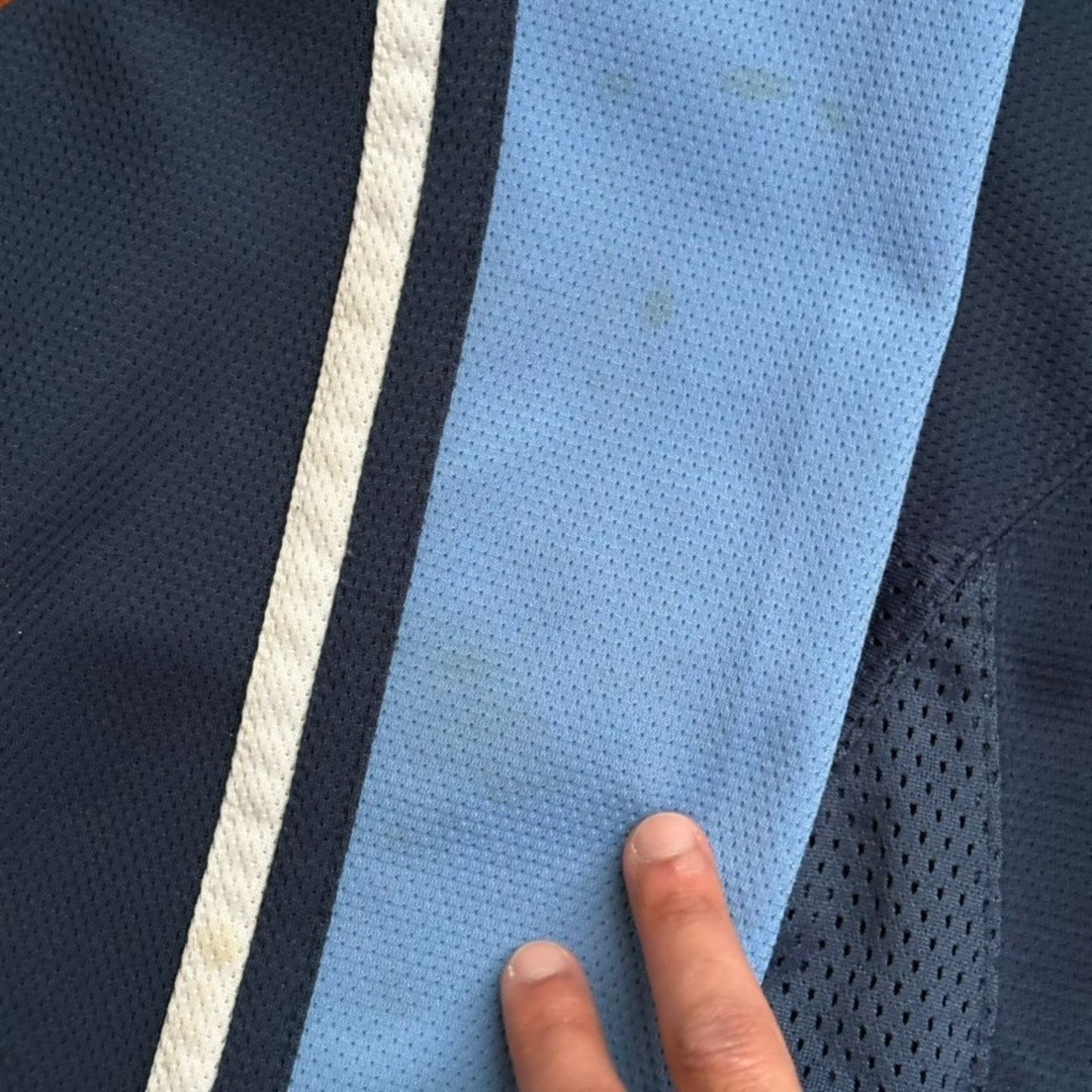 Nike × Vintage Vintage Nike UNC University Of North Carolina Hockey Jersey Size US XXL / EU 58 / 5 - 8 Thumbnail