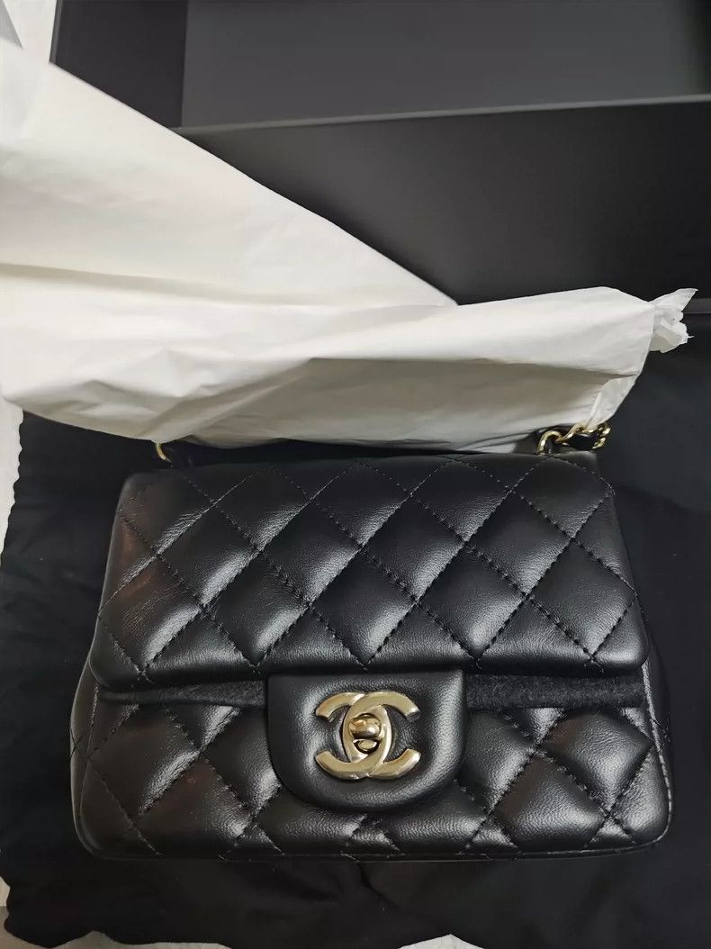 Chanel Chanel Classic gold buckle square fat bag 2503-Nextarrow Size ONE SIZE - 2 Thumbnail