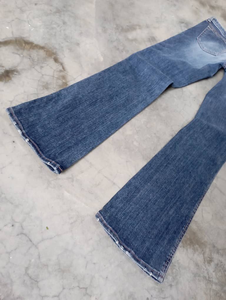 Tornado Mart Flare Jeans Premium Gold GAP Skinny Bootcut Jeans Size US 30 / EU 46 - 5 Thumbnail