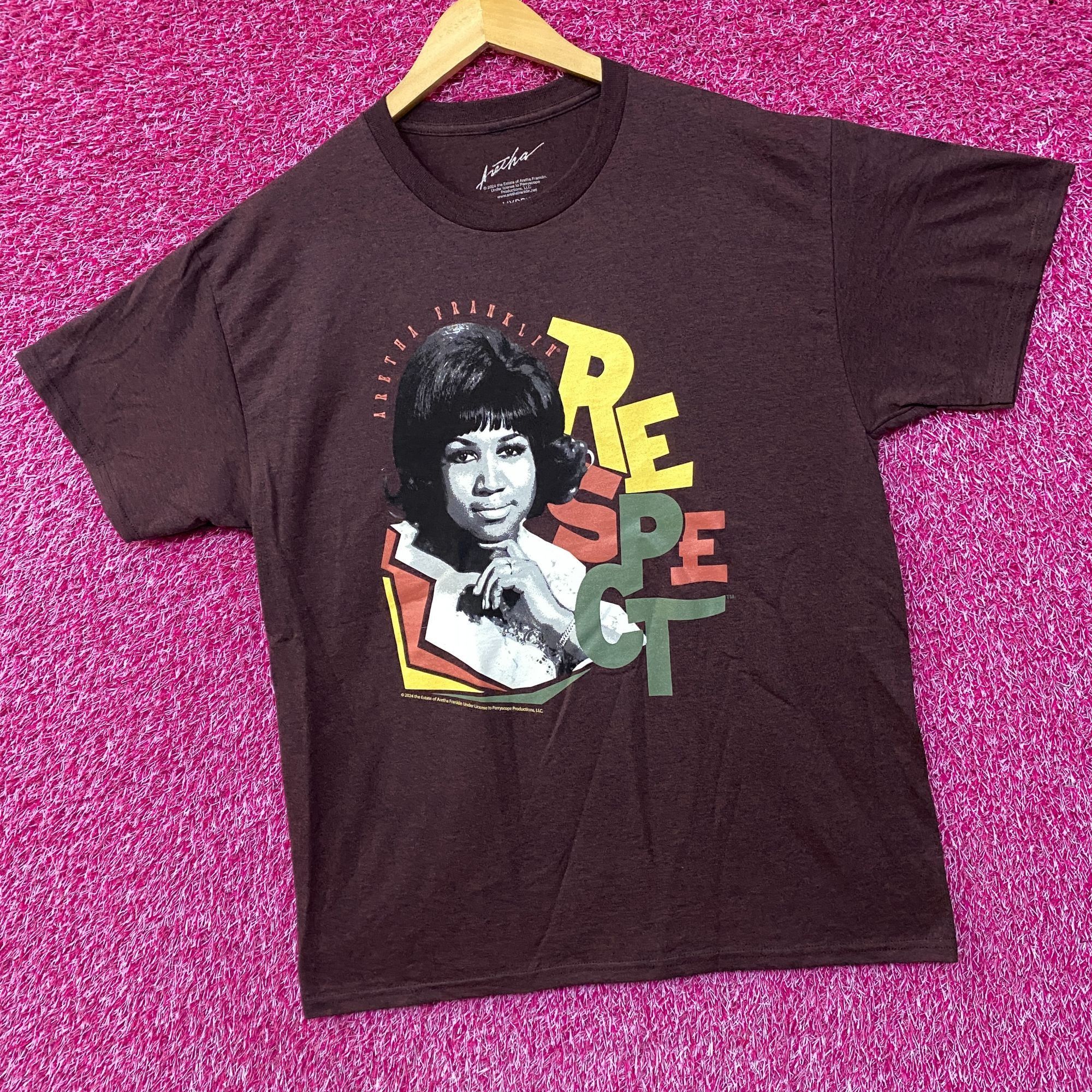Other Aretha Franklin Queen Of Soul Respect T-Shirt Large Size US L / EU 52-54 / 3 - 3 Thumbnail