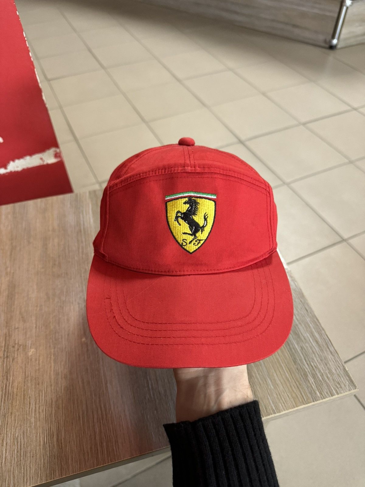 Ferrari × Marlboro Classics Ferrari Formula 1 Marlboro Vintage Raxing Red Cap Size ONE SIZE - 5 Thumbnail