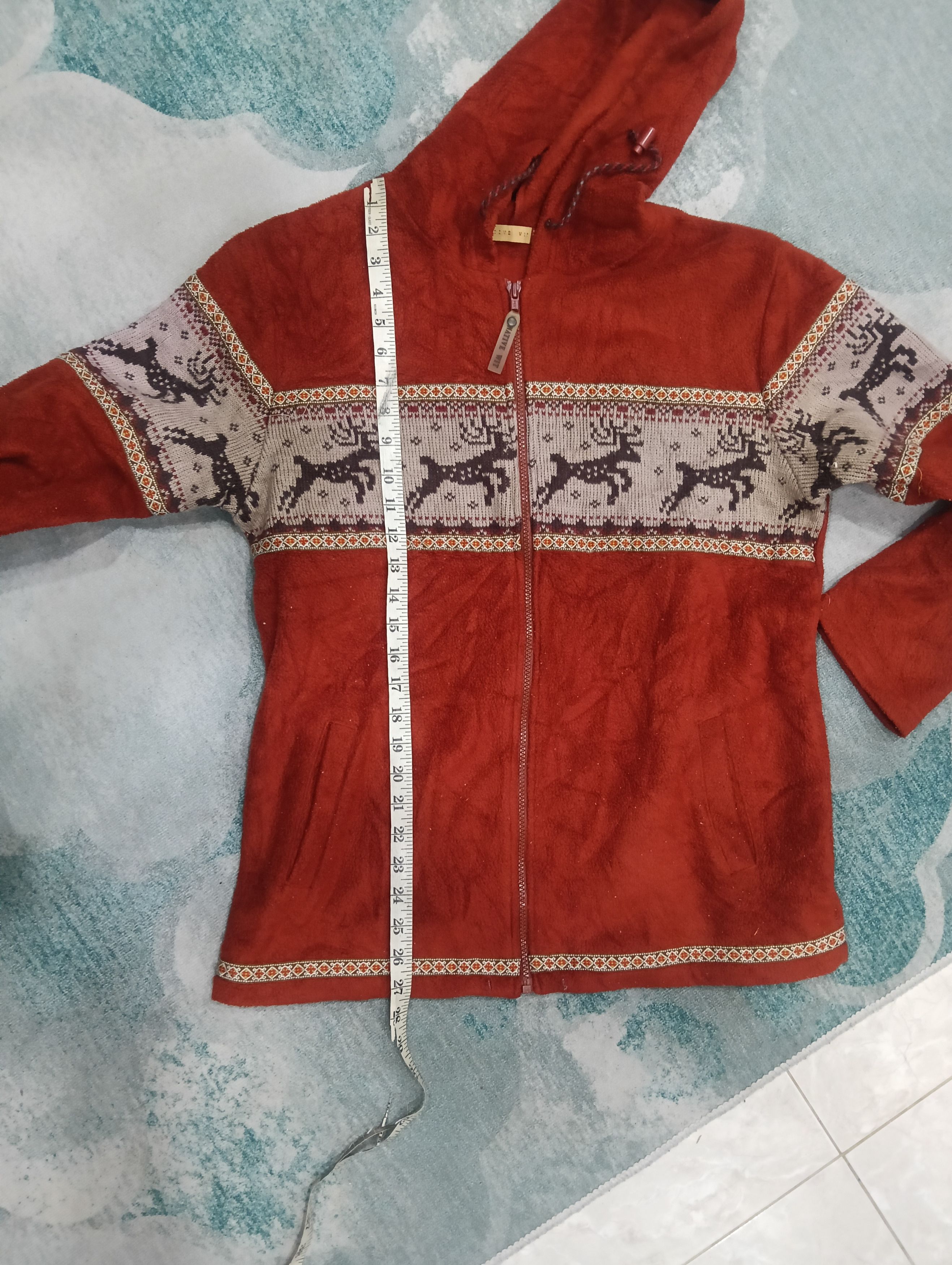 Japanese Brand × Native Vintage Sakuraya Shoji Fleece Hooded Jacket Size US L / EU 52-54 / 3 - 15 Thumbnail
