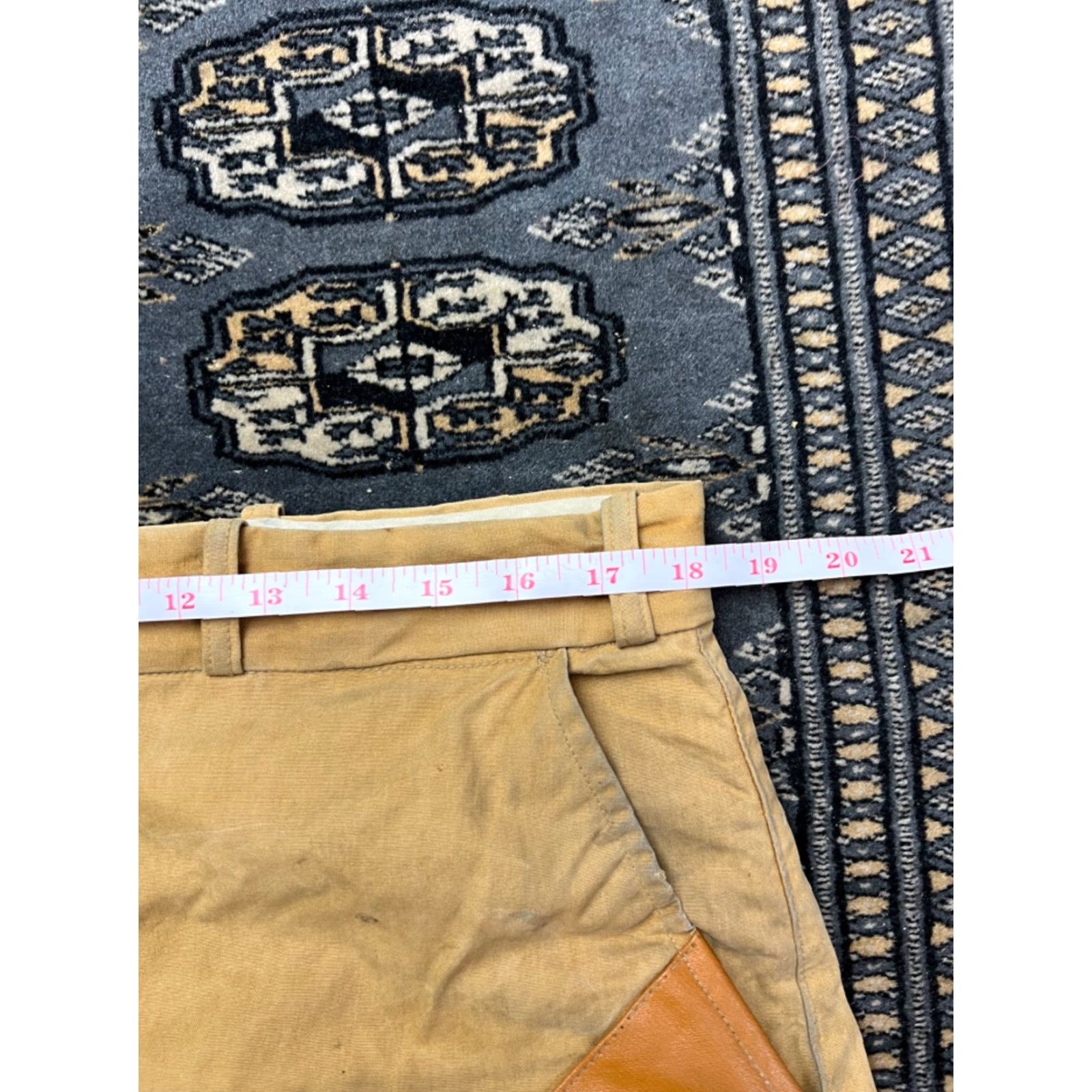 Vintage VINTAGE Duxbak Aero Rainproof Hunting Pants 36x28 Brown Cotton Flat Front Mens 1960s Size US 36 / EU 52 - 5 Thumbnail