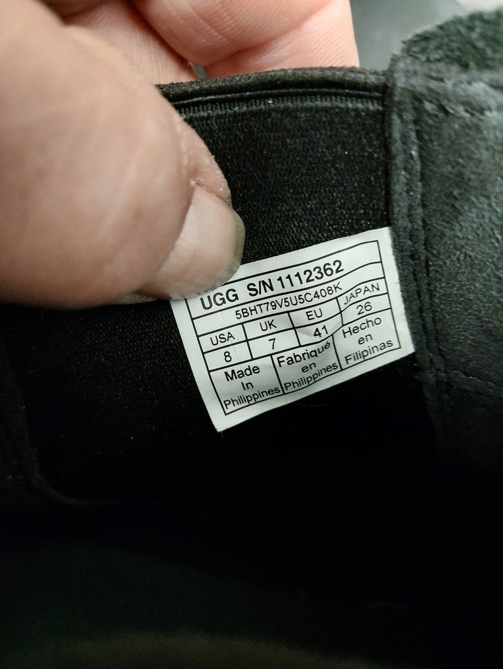 Ugg UGG Black Union Chelsea Boot Size US 8 / EU 41 - 2 Thumbnail