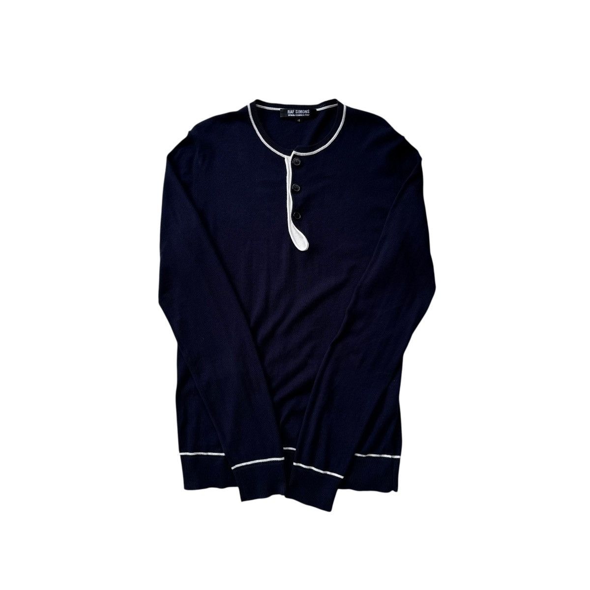 Raf Simons Raf simons sweater shirt button up Size US S / EU 44-46 / 1 - 8 Thumbnail